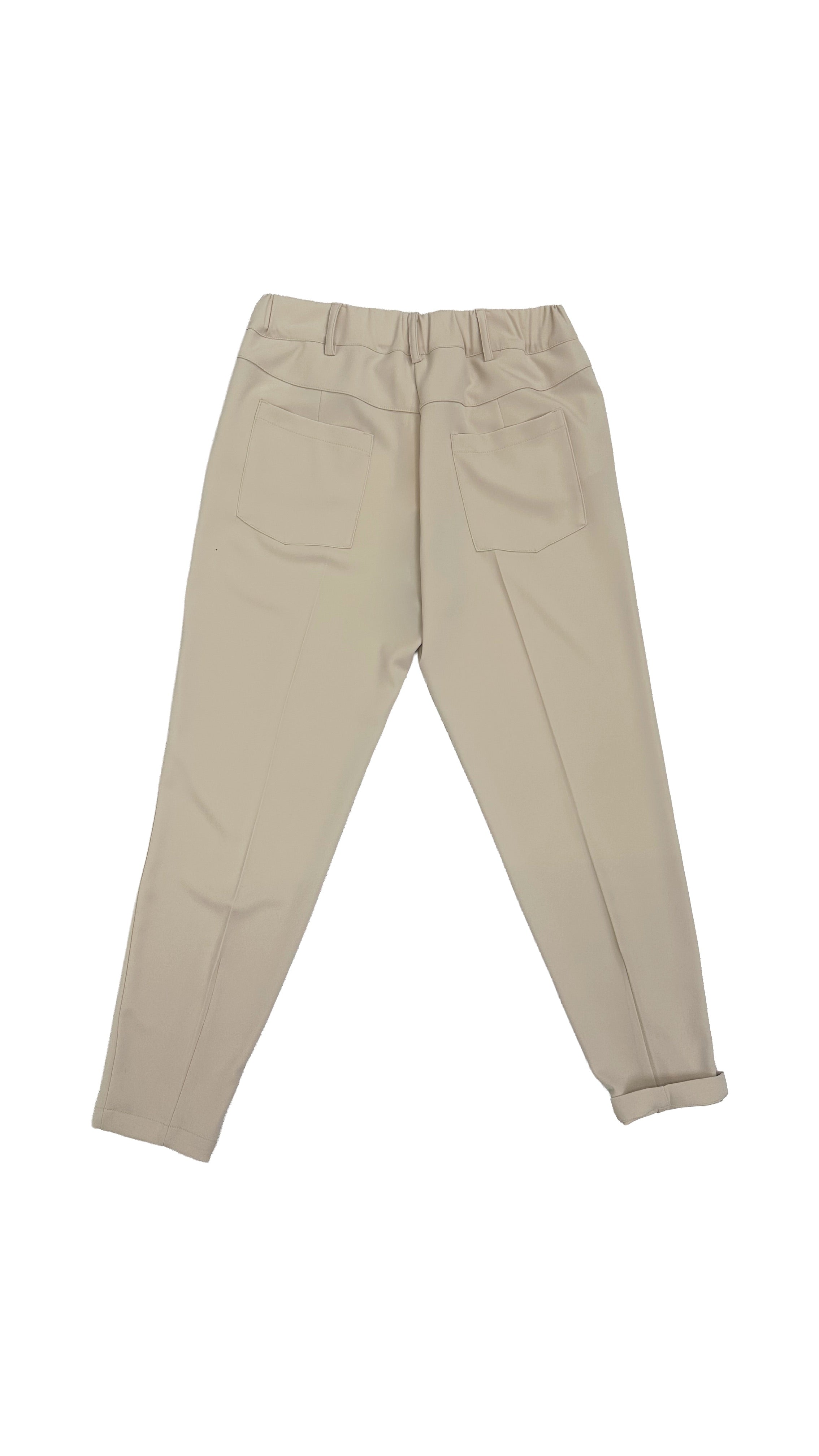 PANTALONE BASIC IN CADY FLUIDO