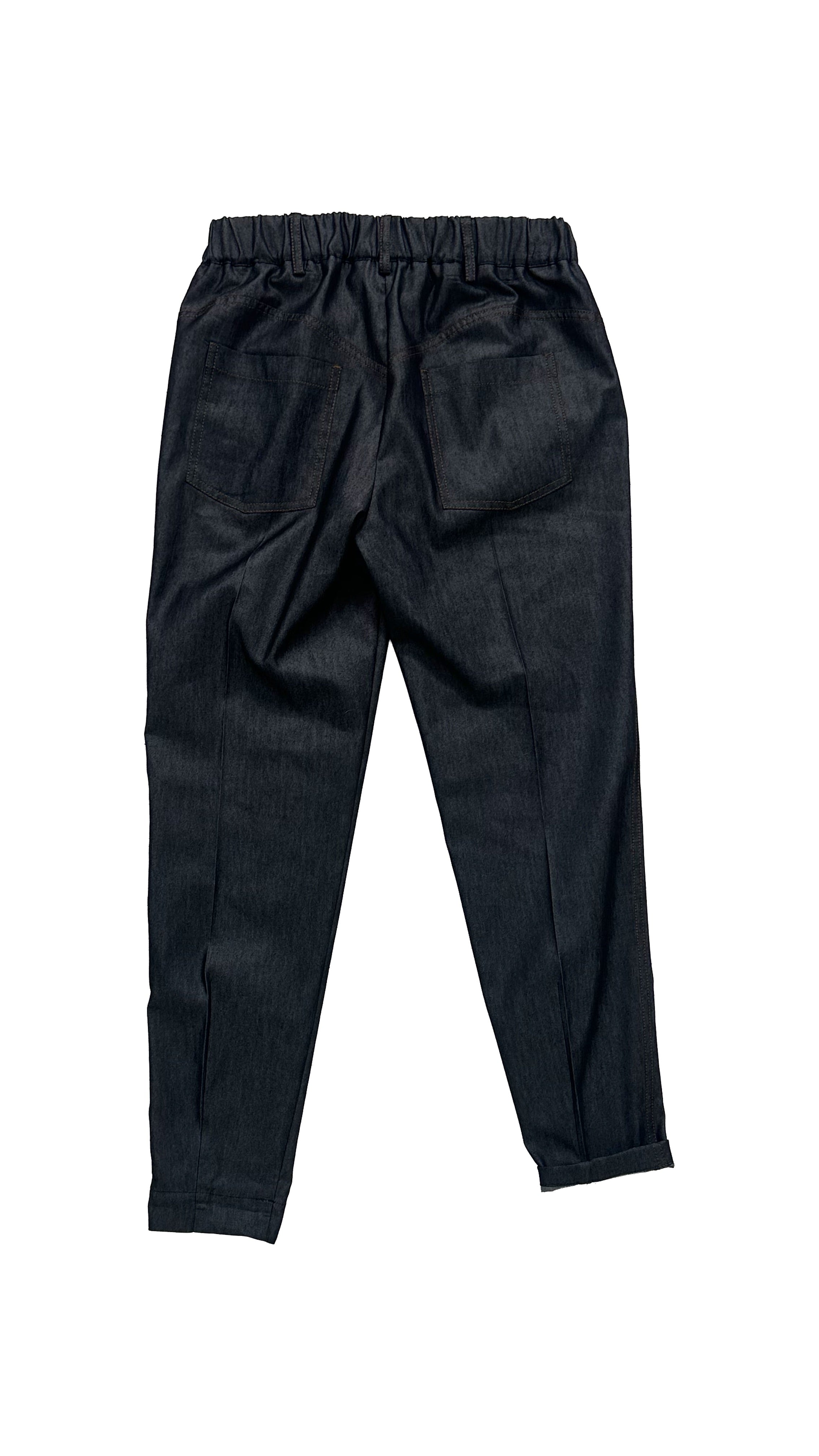 BASIC IN JEANS ELASTICO CON ALAMARI