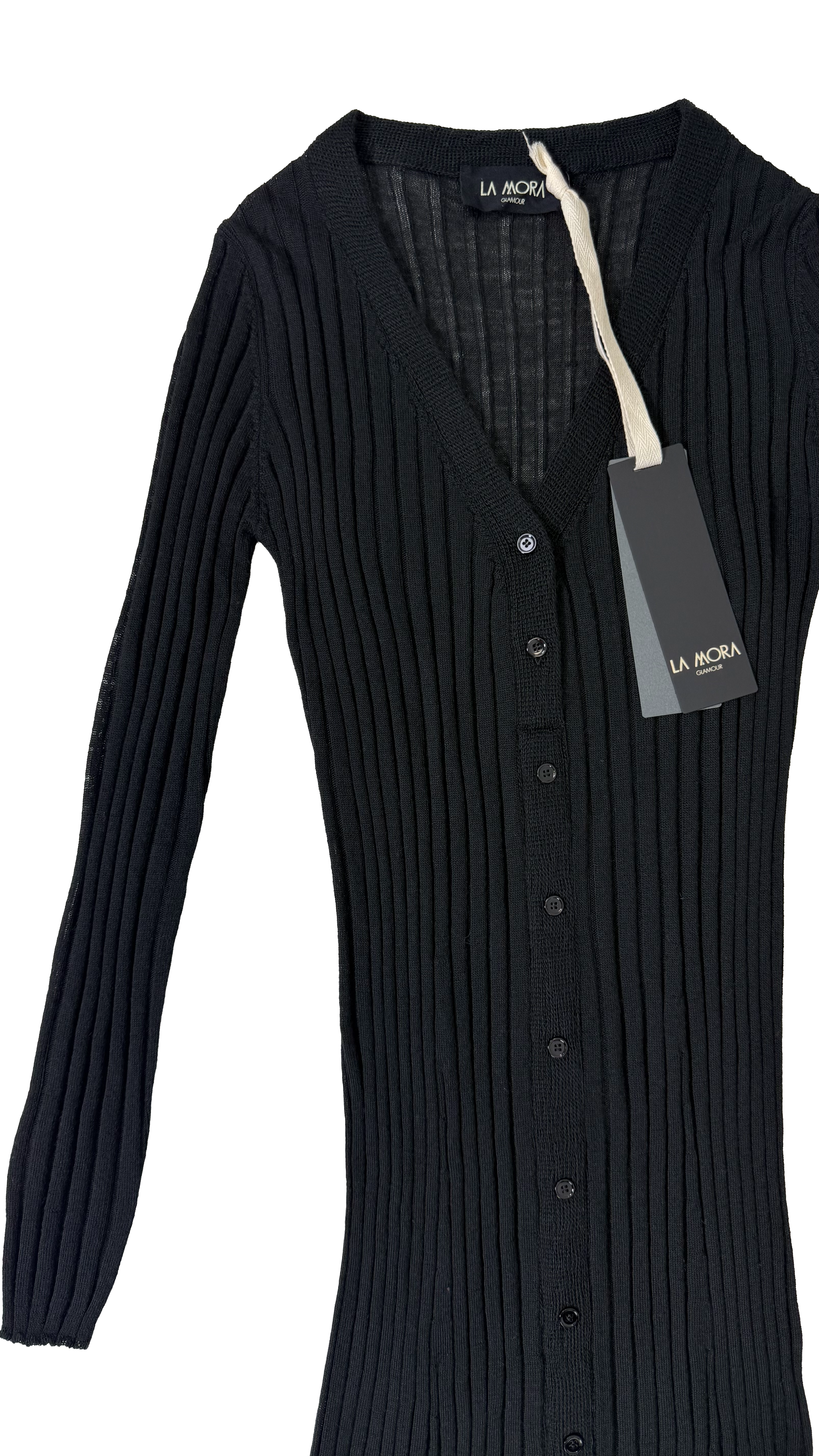 ABITO LUNGO IN LANA VISCOSA A COSTE