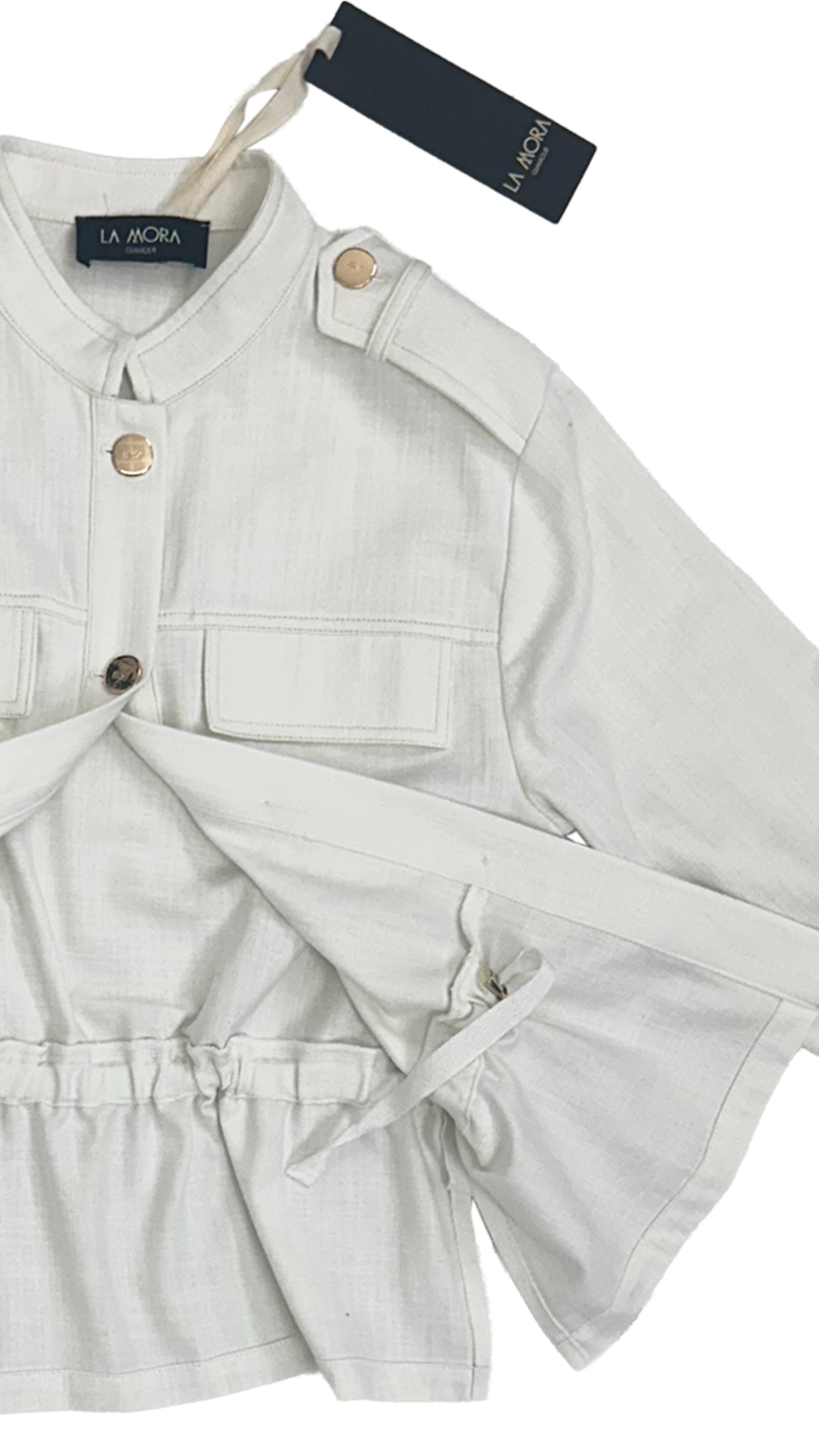GIACCA CACCIATORA IN COTONE JEANS