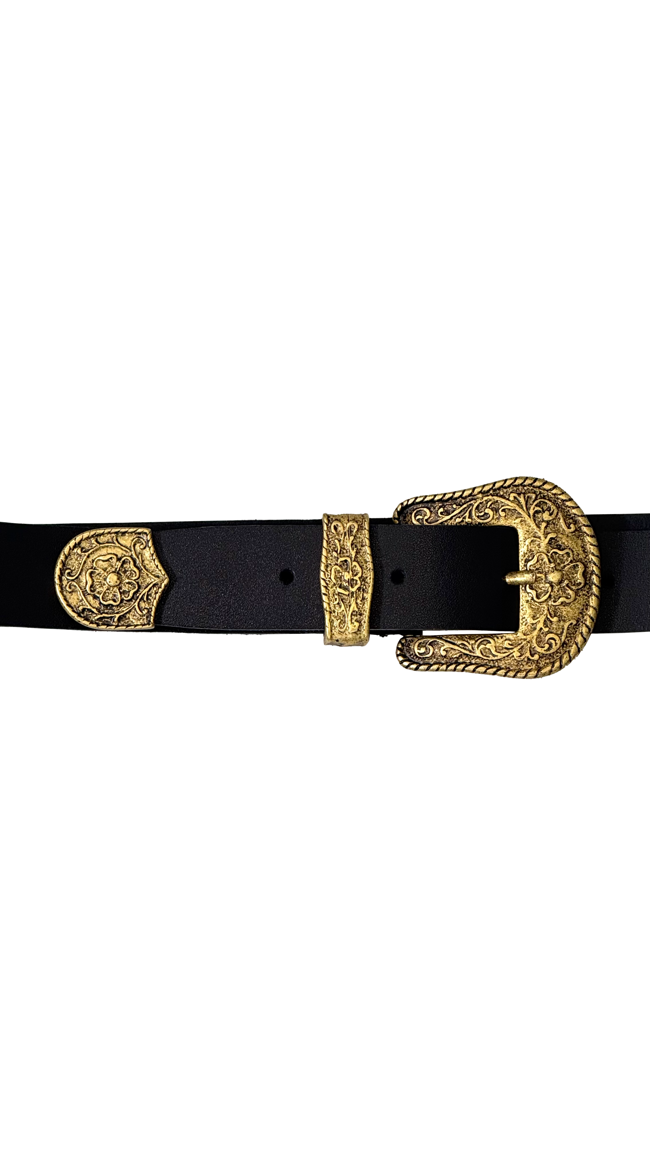 CINTURA TEXANA TRITTICO ORO VECCHIO