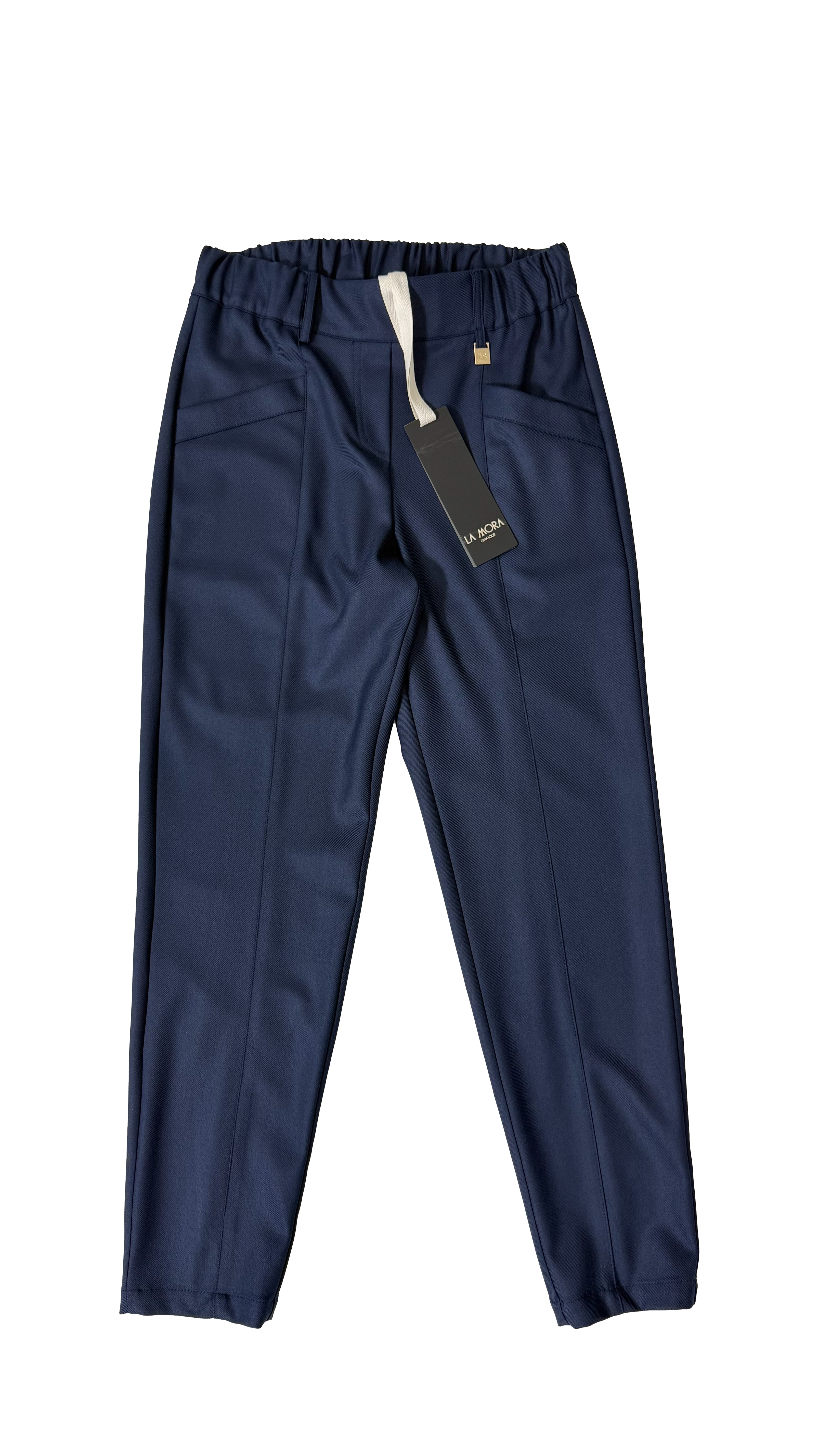 PANTALONE LINEA BASIC IN FLANELLA CARDATA