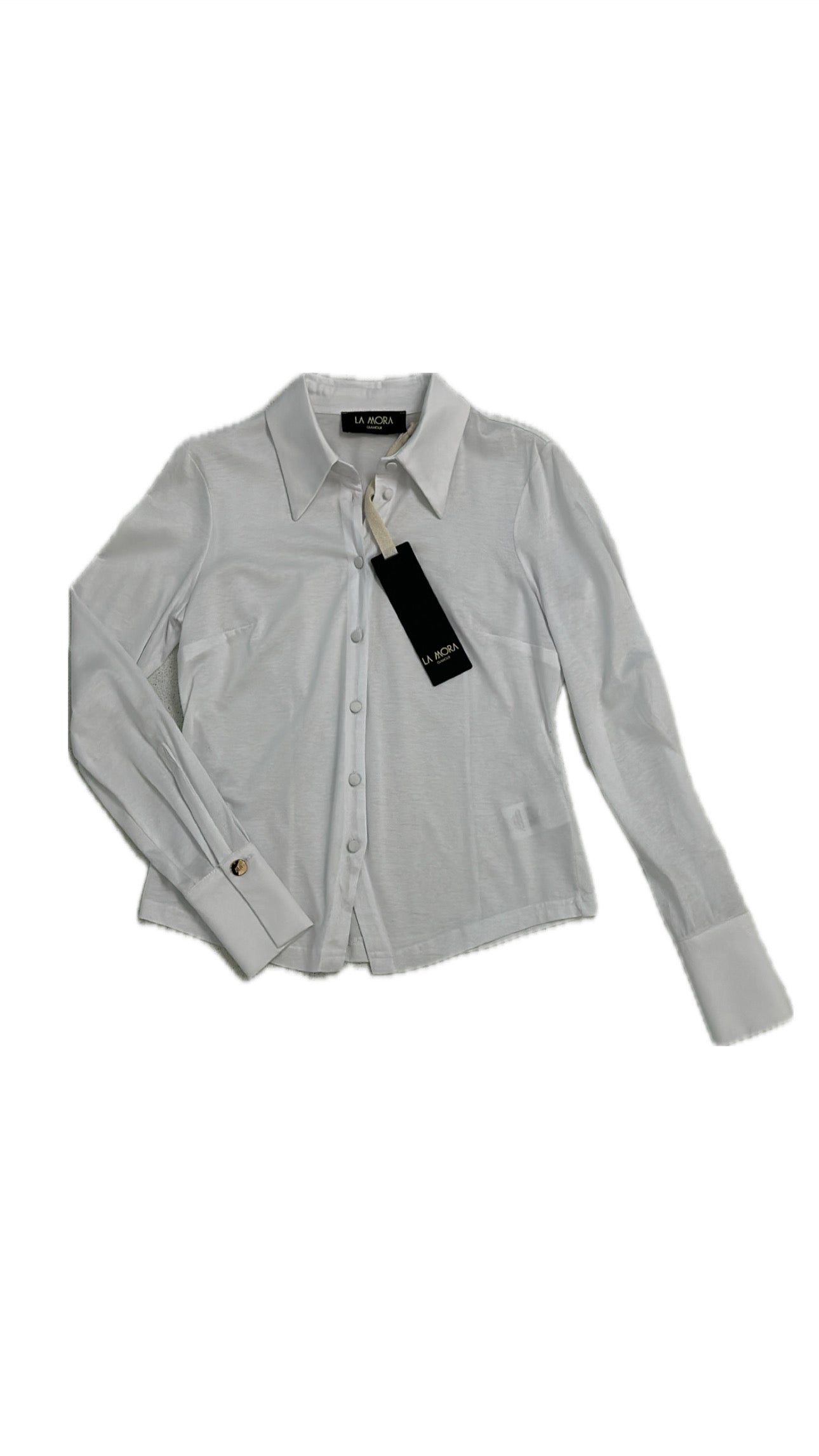 CAMICIA IN JERSEY DI COTONE MODAL