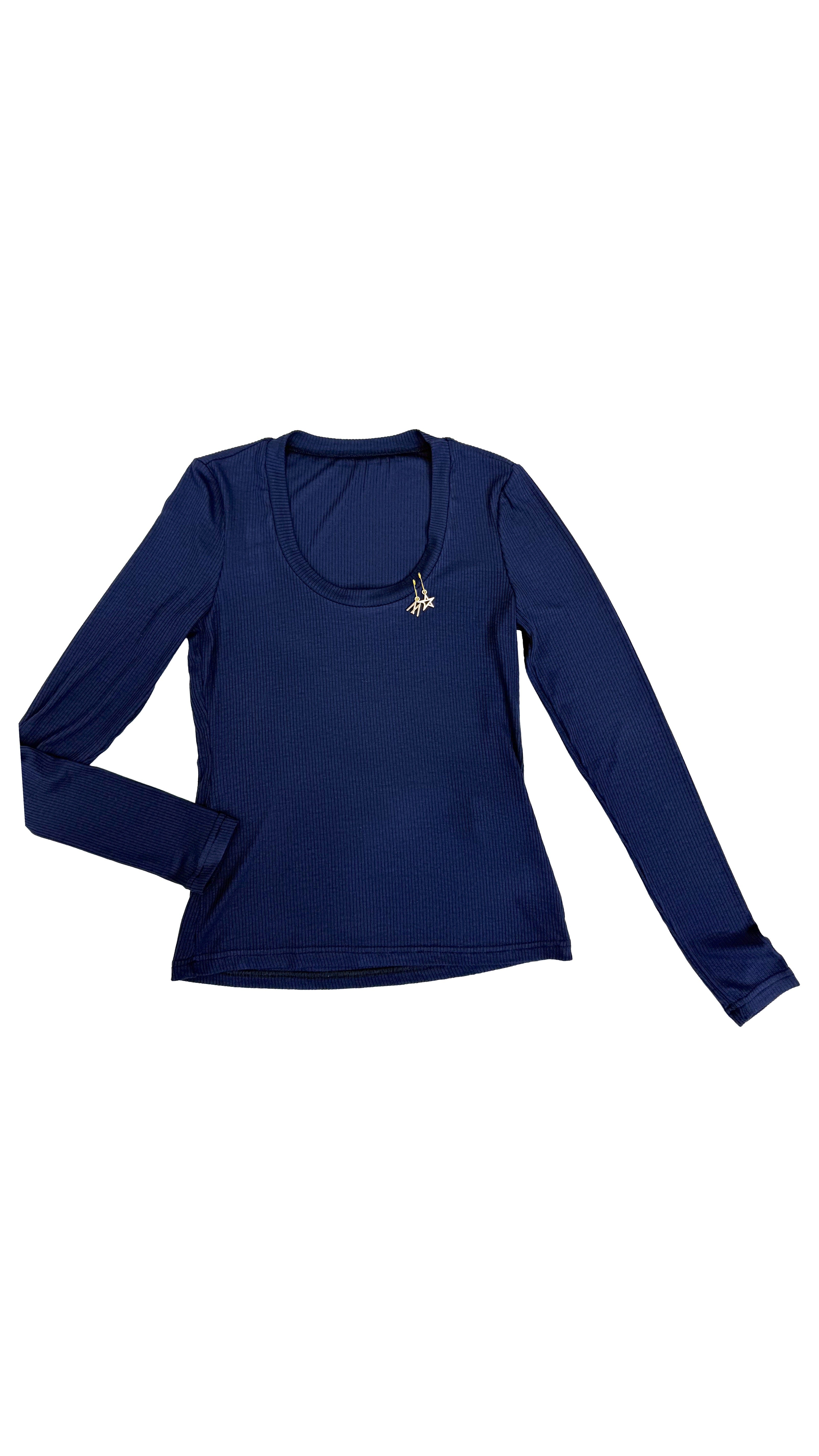 FURBA A COSTINE VISCOSA ELASTICA MANICA LUNGA