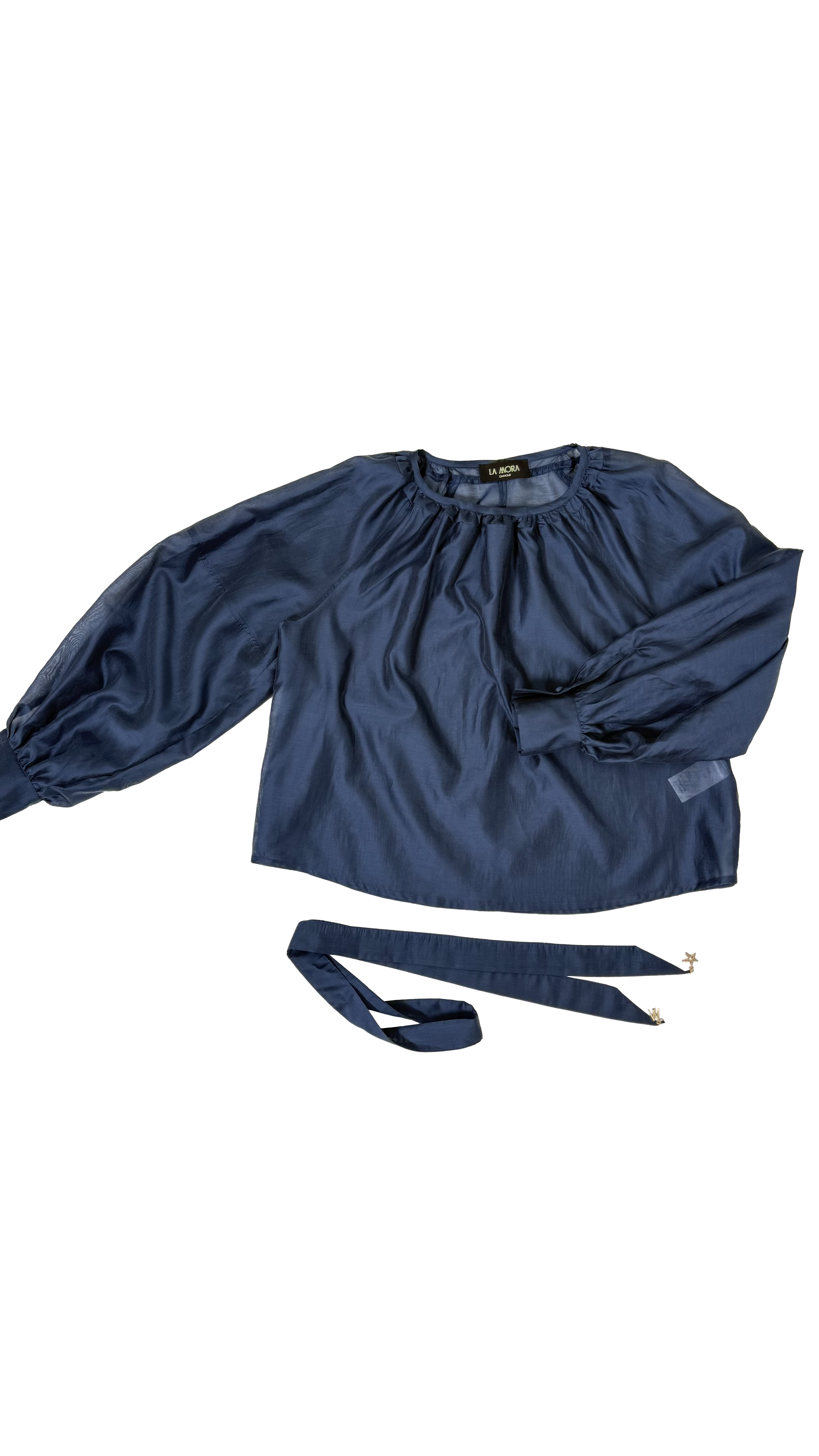 CAMICIA CON FUSCIACCA IN ORGANZA