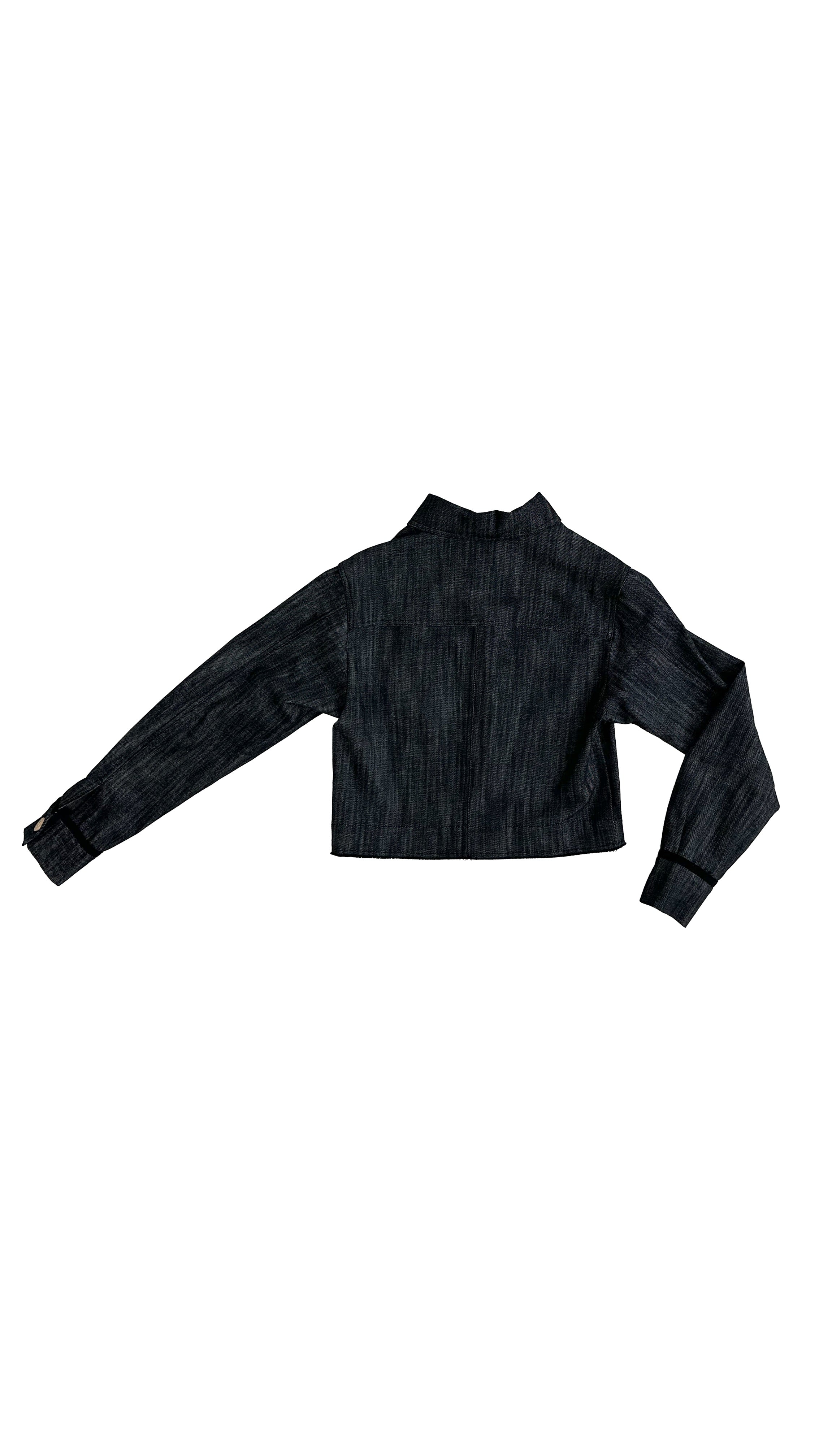 GIUBBINO JEANS IN DENIM 100% COTONE