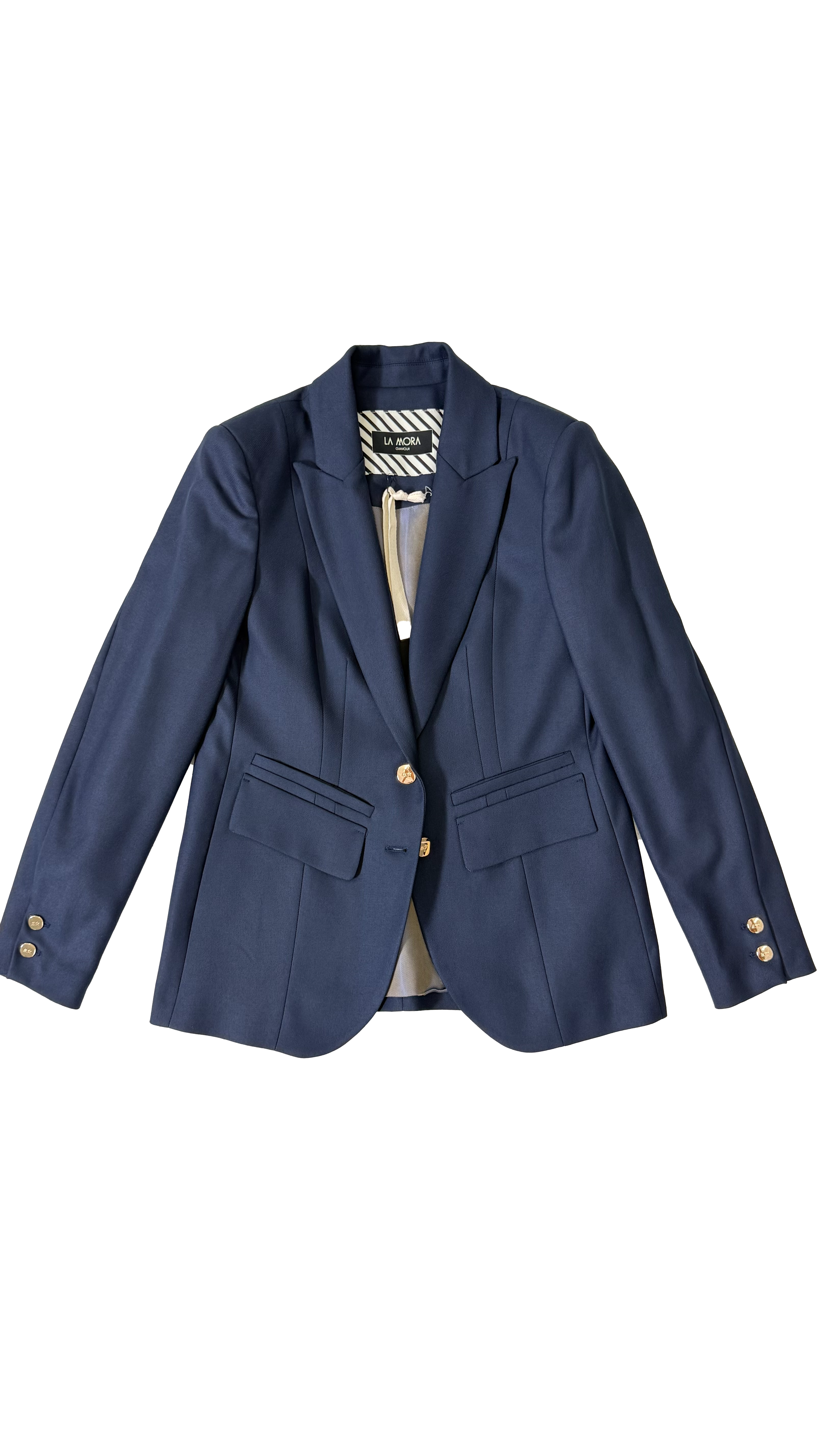 GIACCA BLAZER MONOPETTO IN FLANELLA CARDATA
