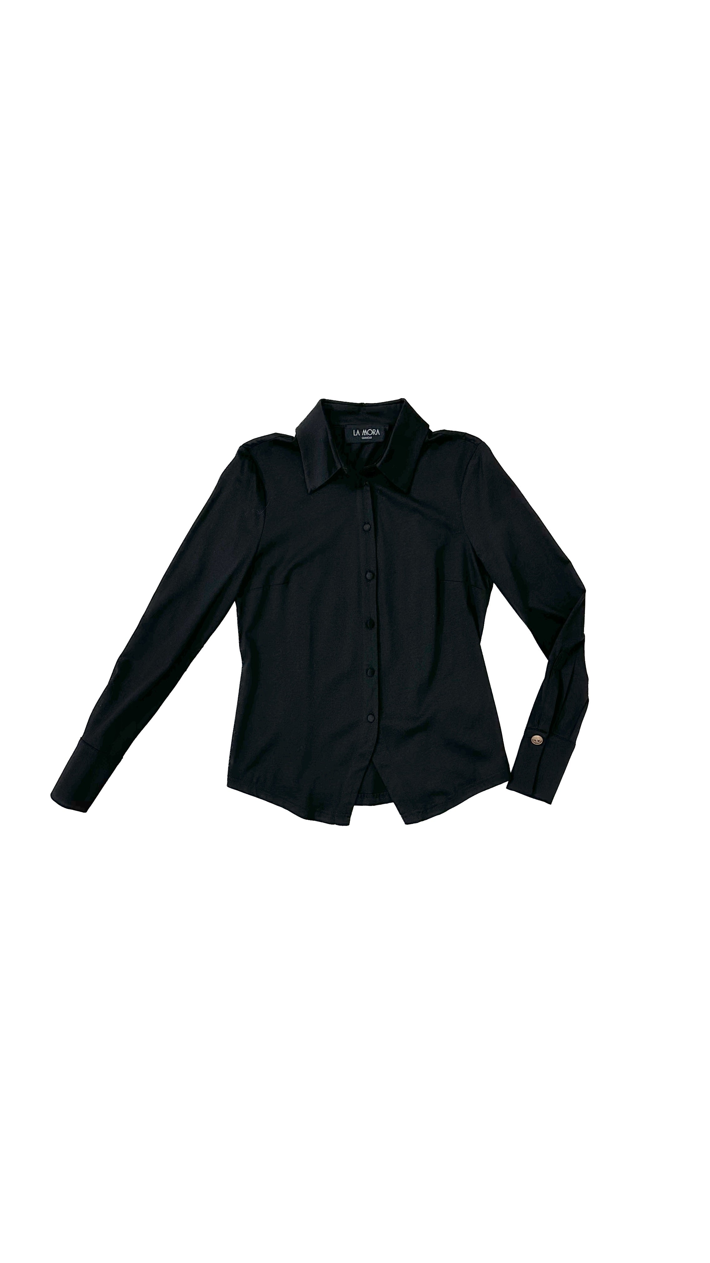 CAMICIA IN JERSEY DI COTONE MODAL