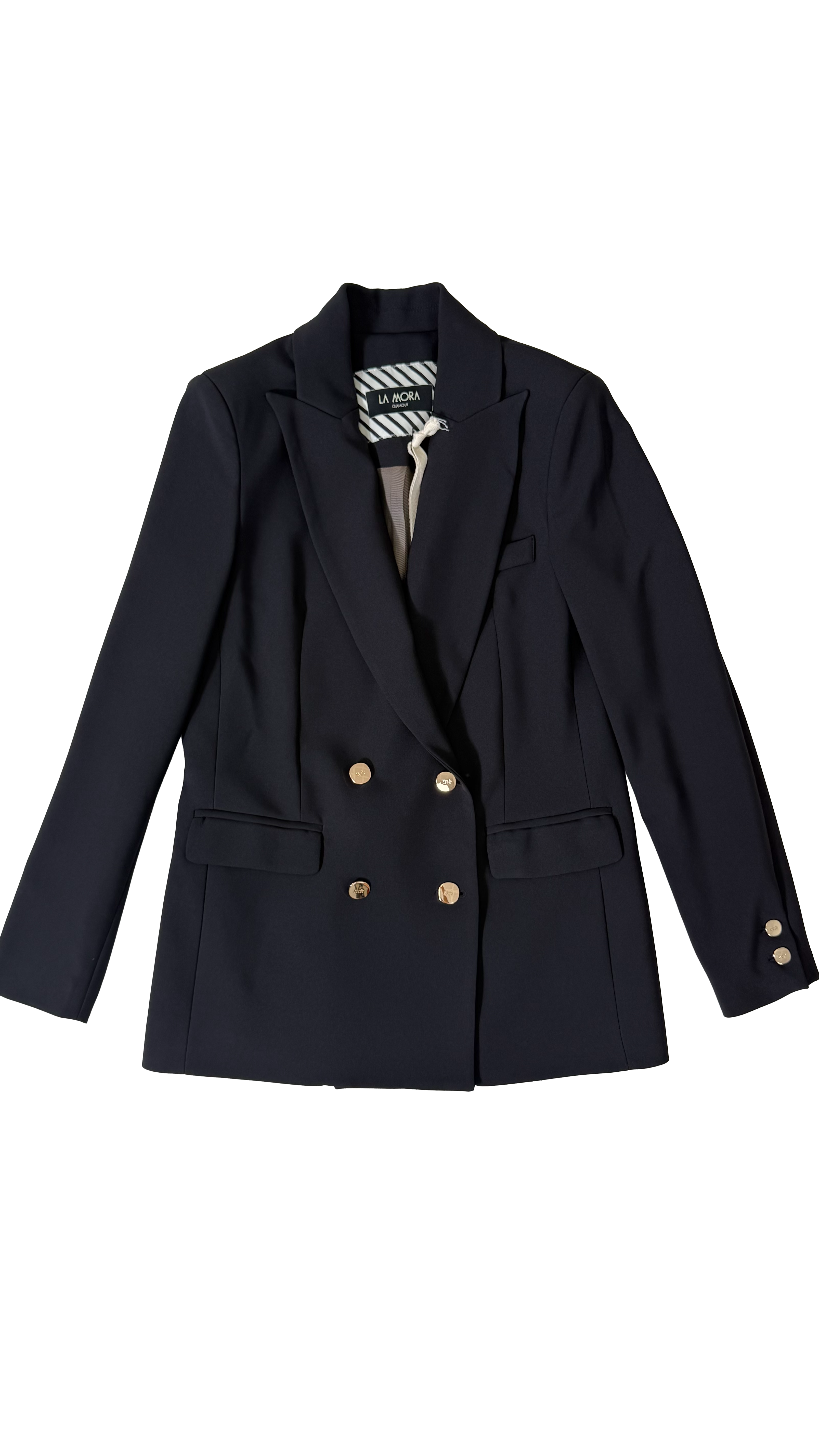 GIACCA DOPPIO PETTO IN CADY TECNICO