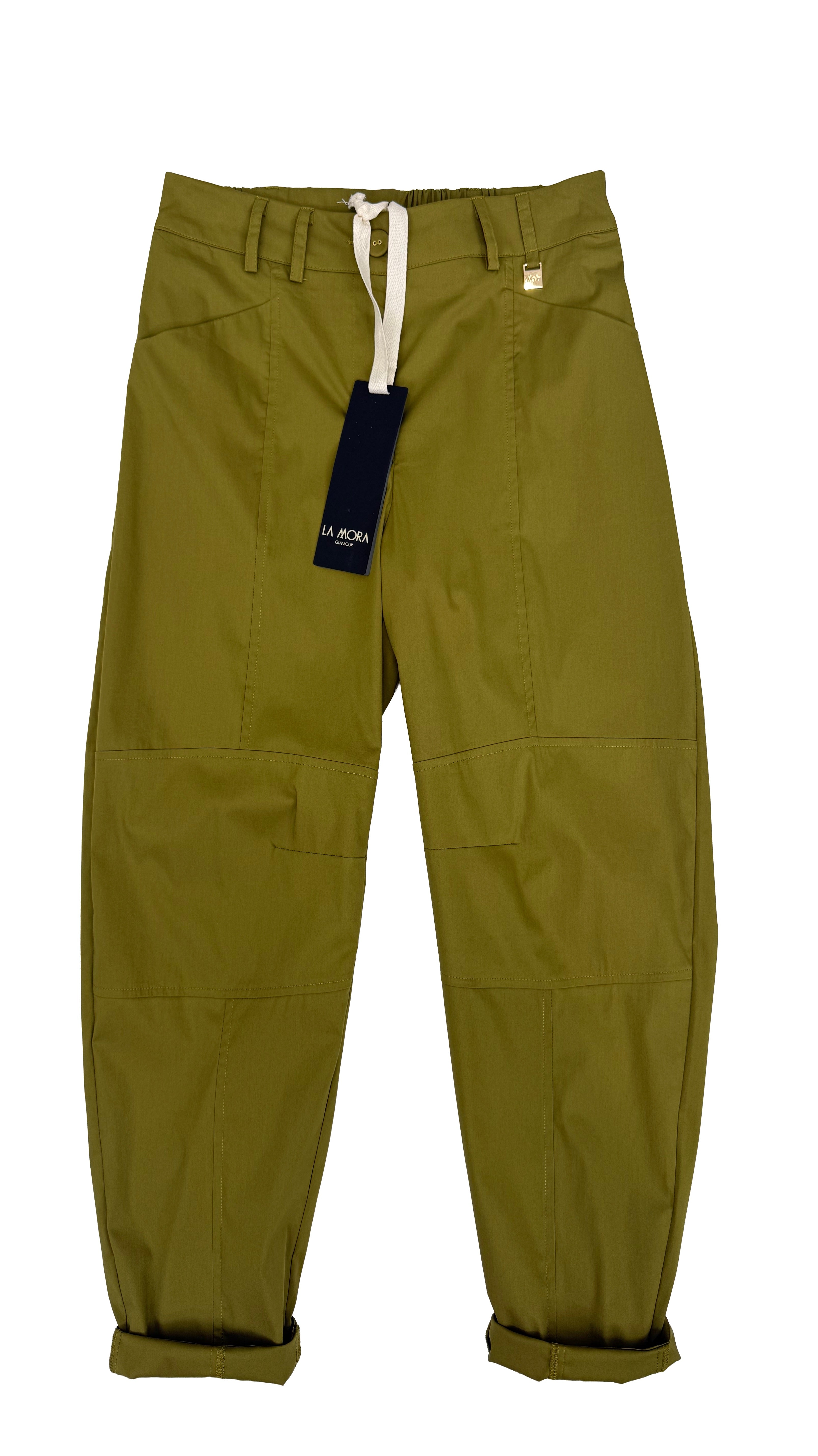 BAGGY GINOCCHIERA IN PELLE D'UOVO