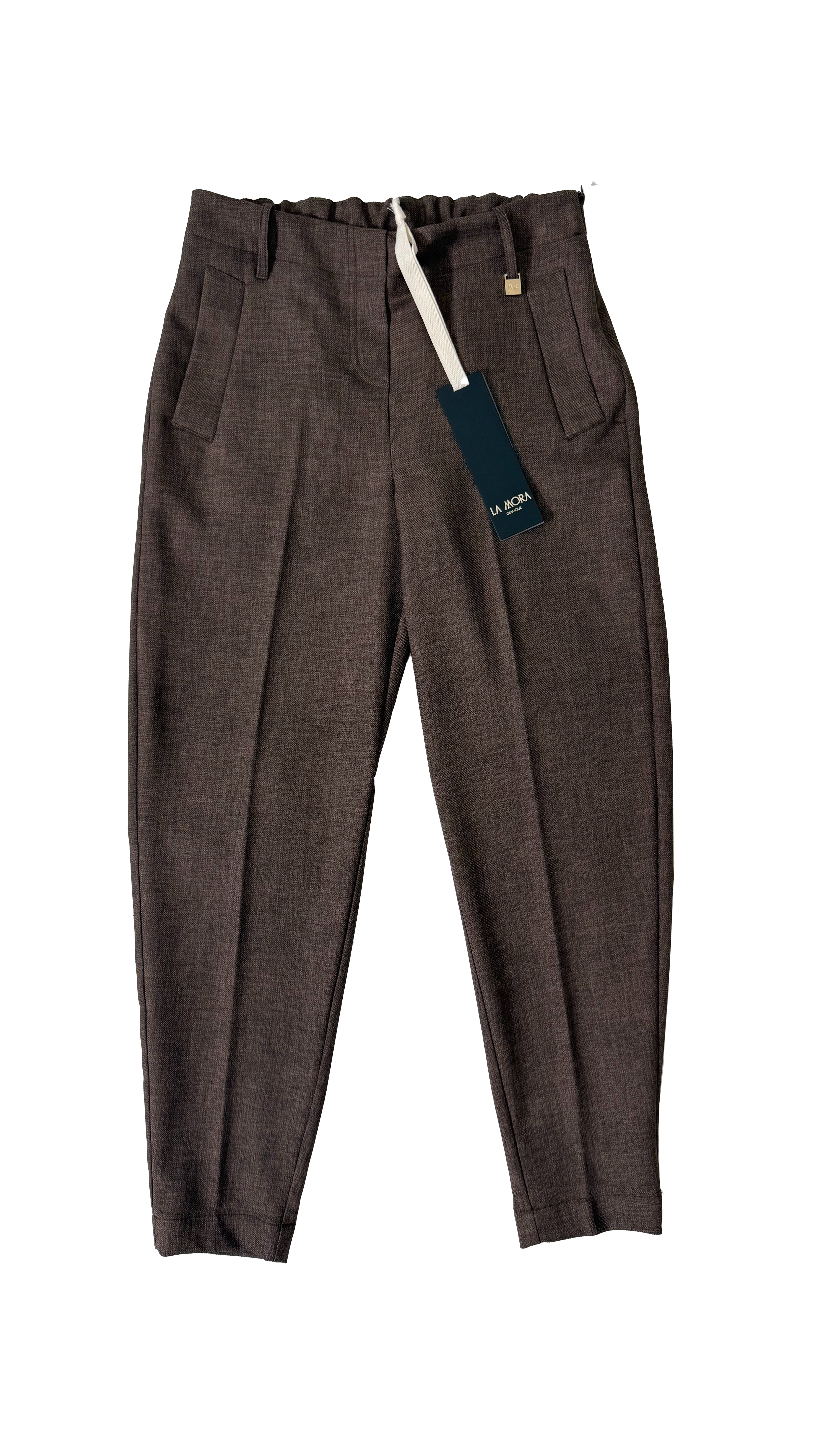 BAGGY SLIM IN GRISAGLIA FIAMMATA