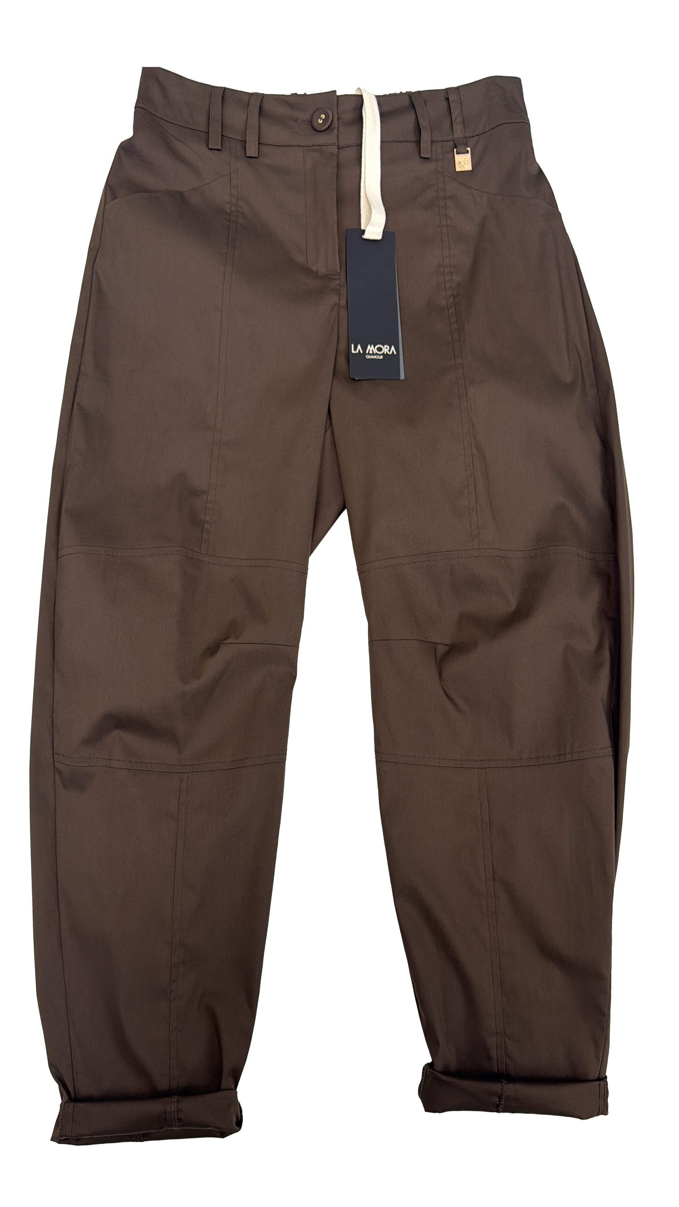 BAGGY GINOCCHIERA IN PELLE D'UOVO
