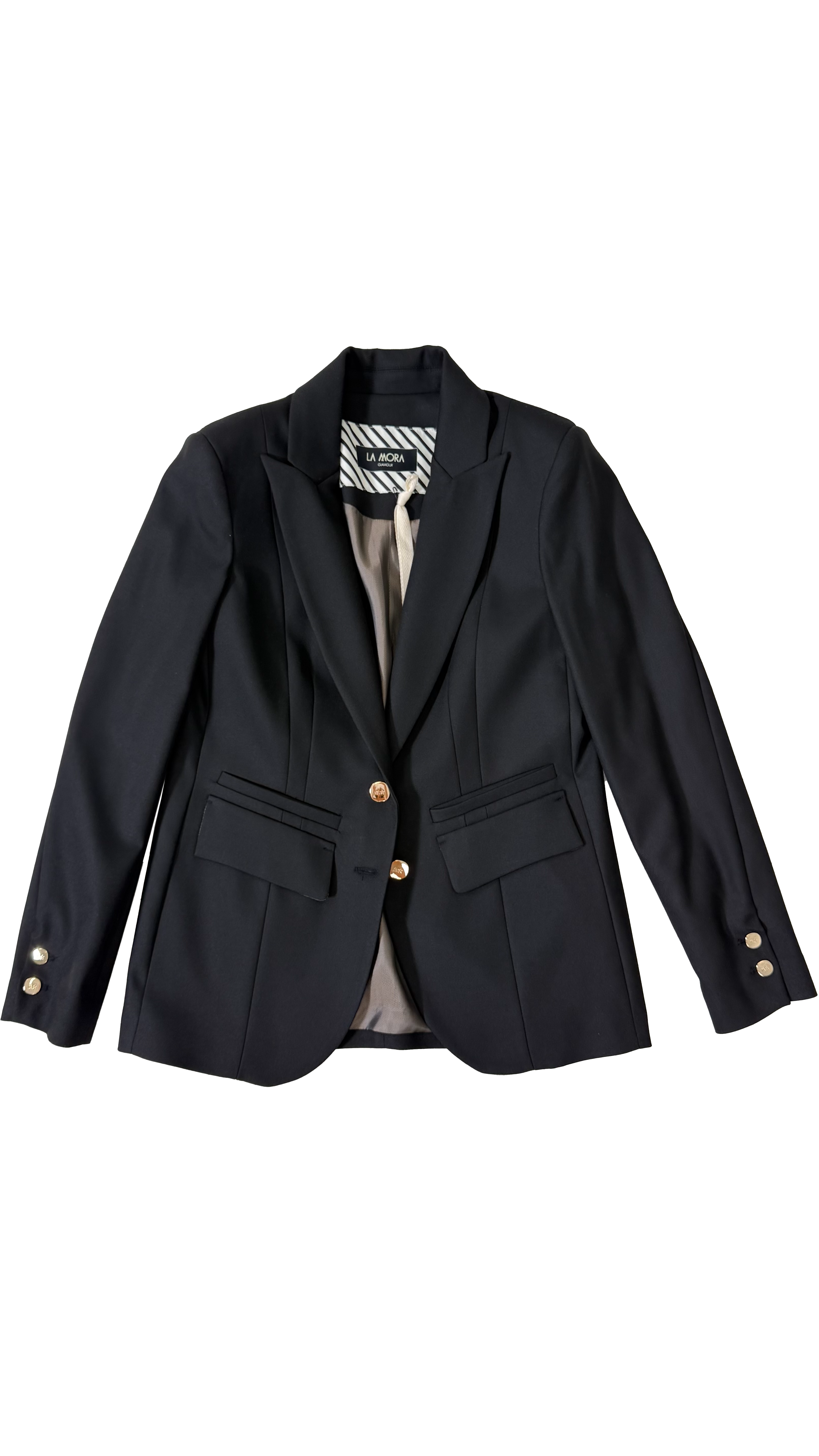 GIACCA BLAZER MONOPETTO IN FLANELLA CARDATA
