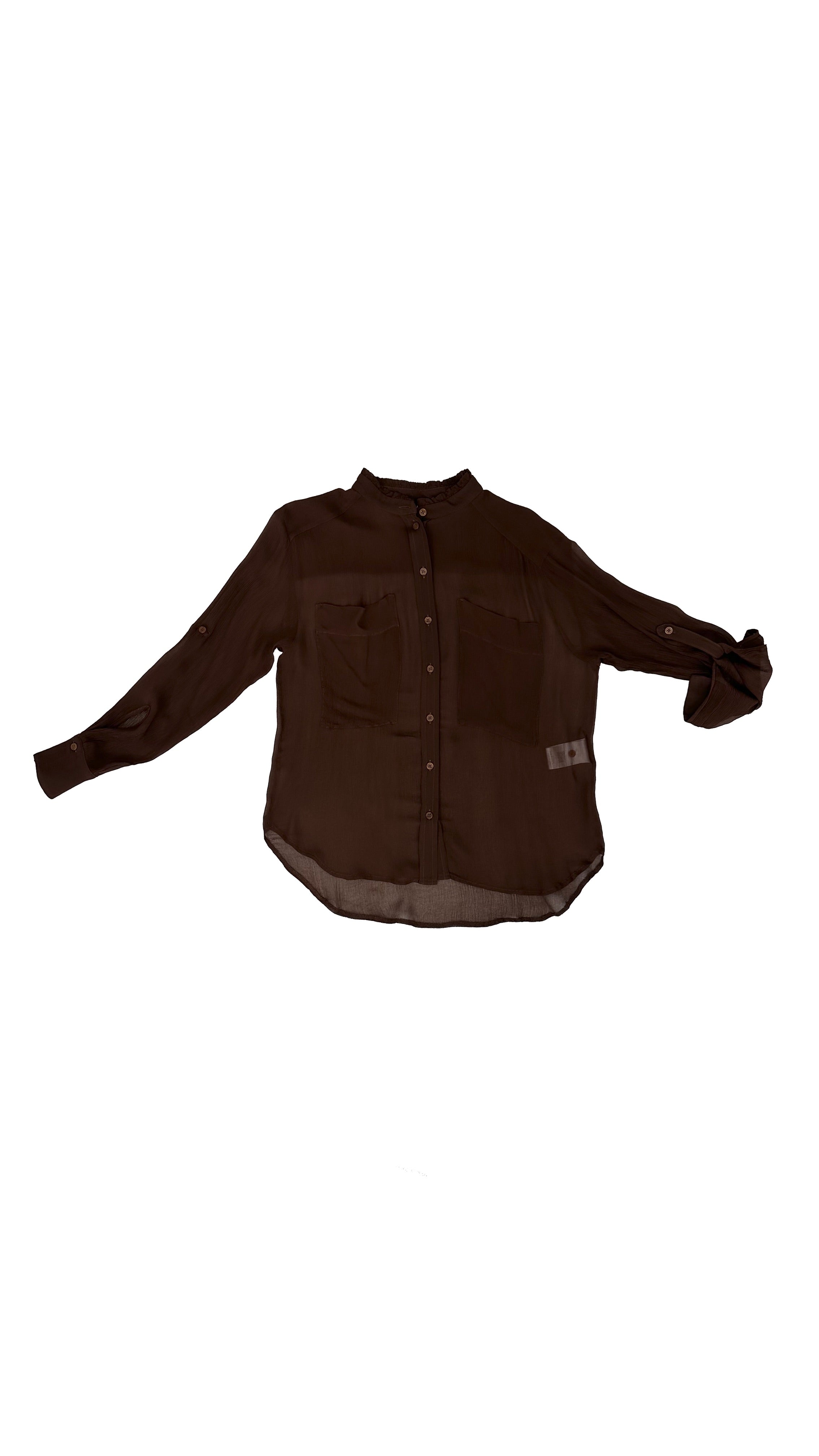 CAMICIA LINEA A UOMO IN CREPONNE VISCOSA
