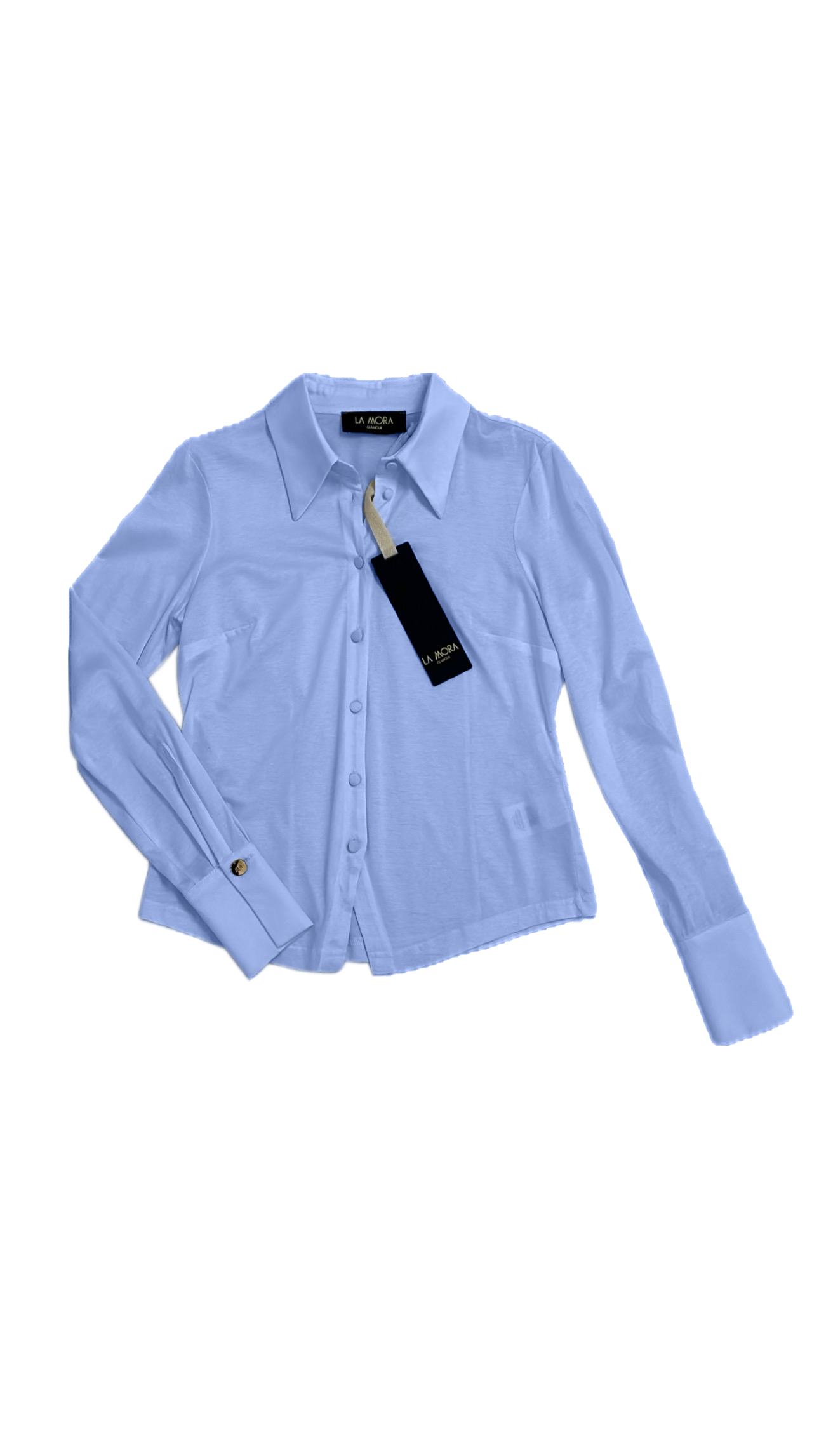 CAMICIA IN JERSEY DI COTONE MODAL