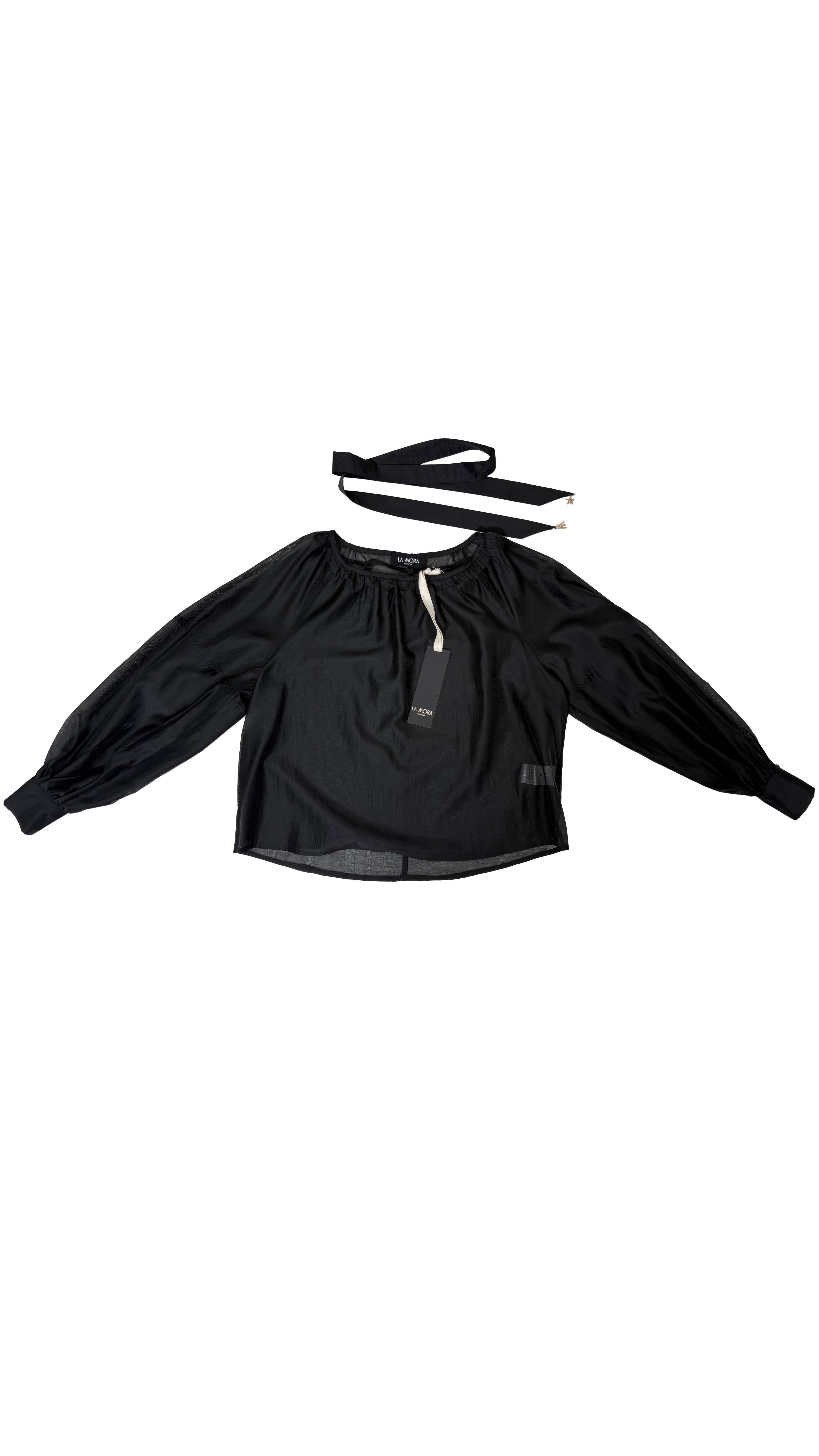 CAMICIA CON FUSCIACCA IN ORGANZA