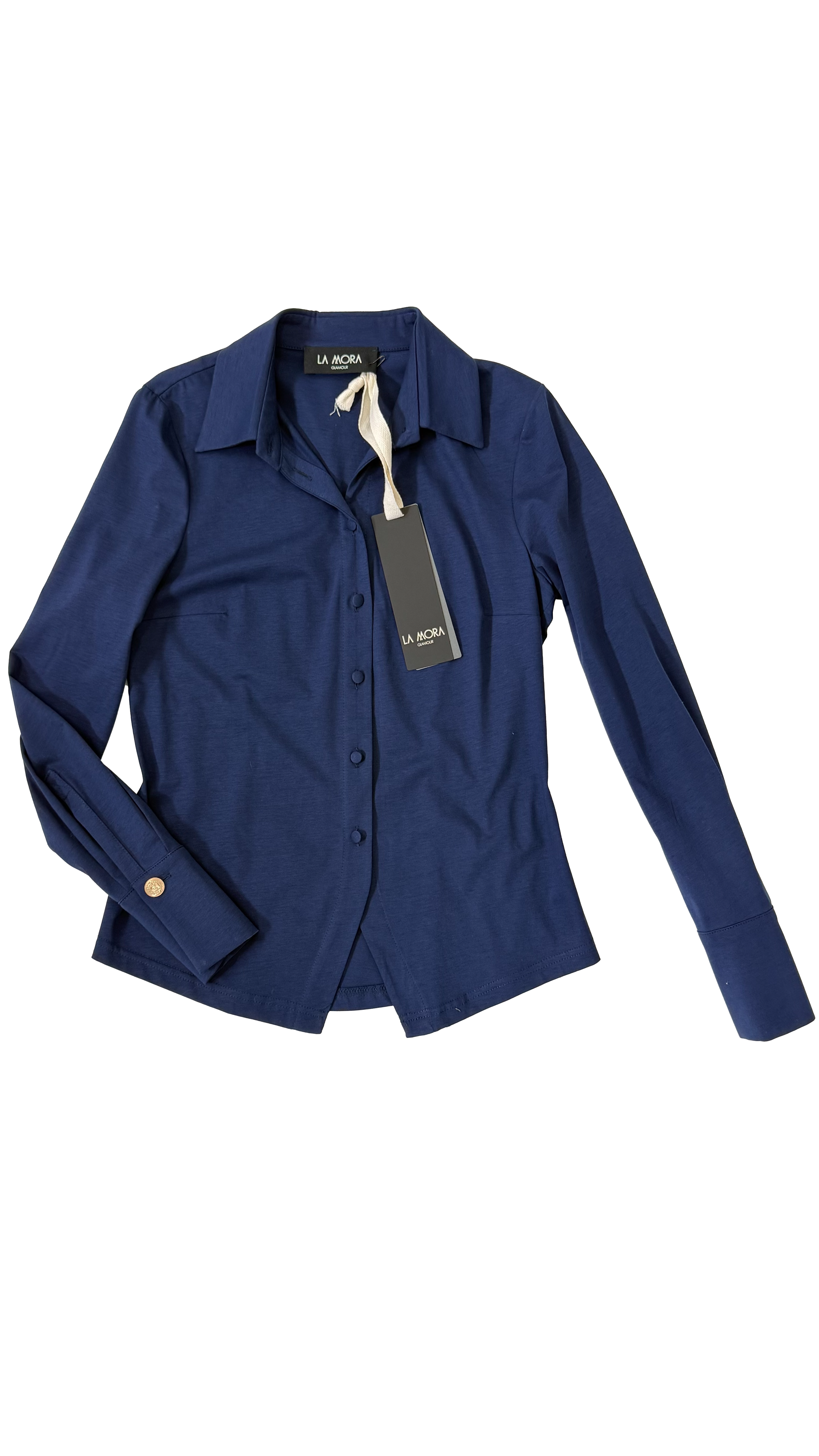 CAMICIA IN JERSEY DI COTONE MODAL