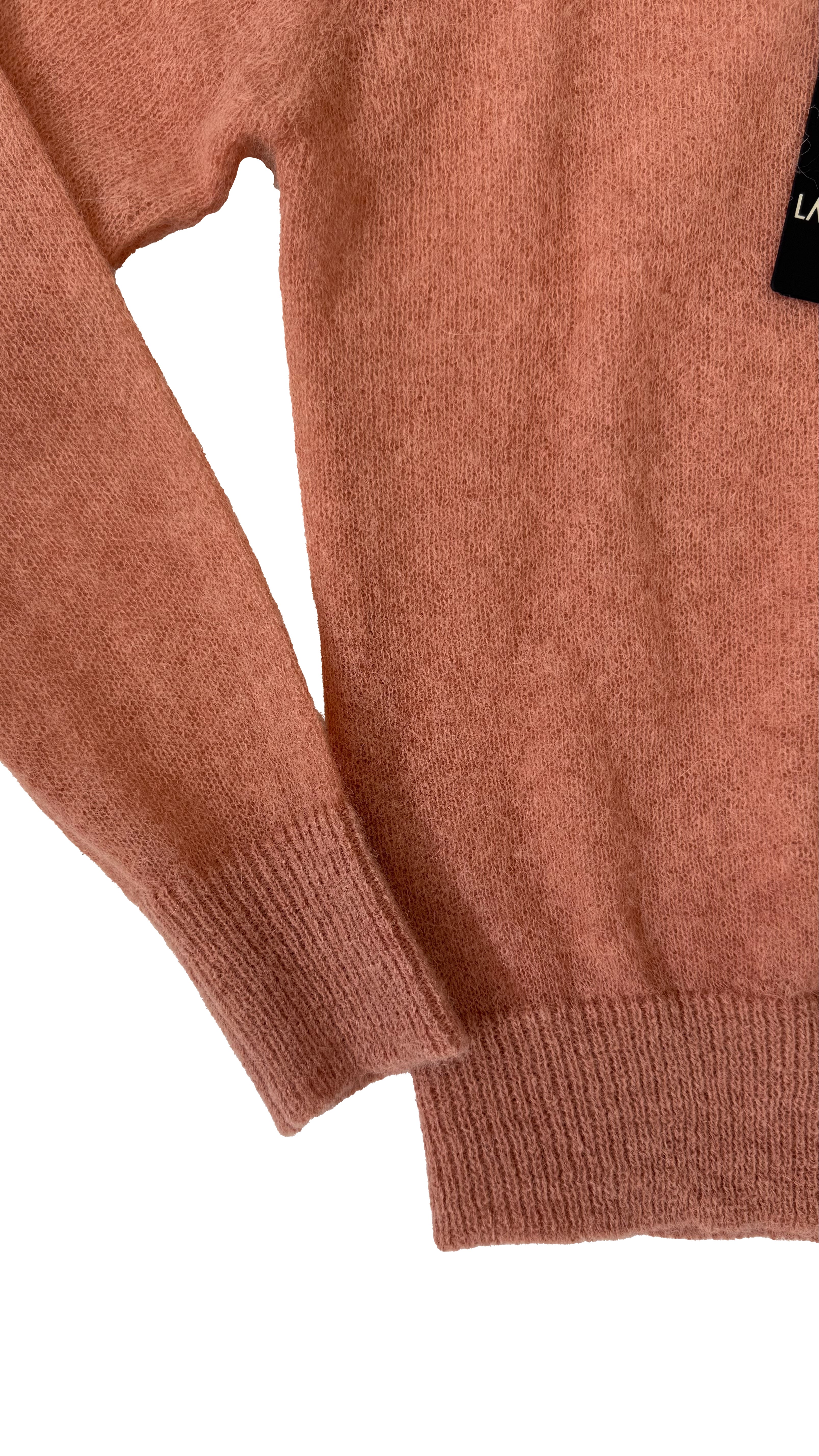 MAGLIA QUADRATA LEGGERA IN MISTO ALPACA