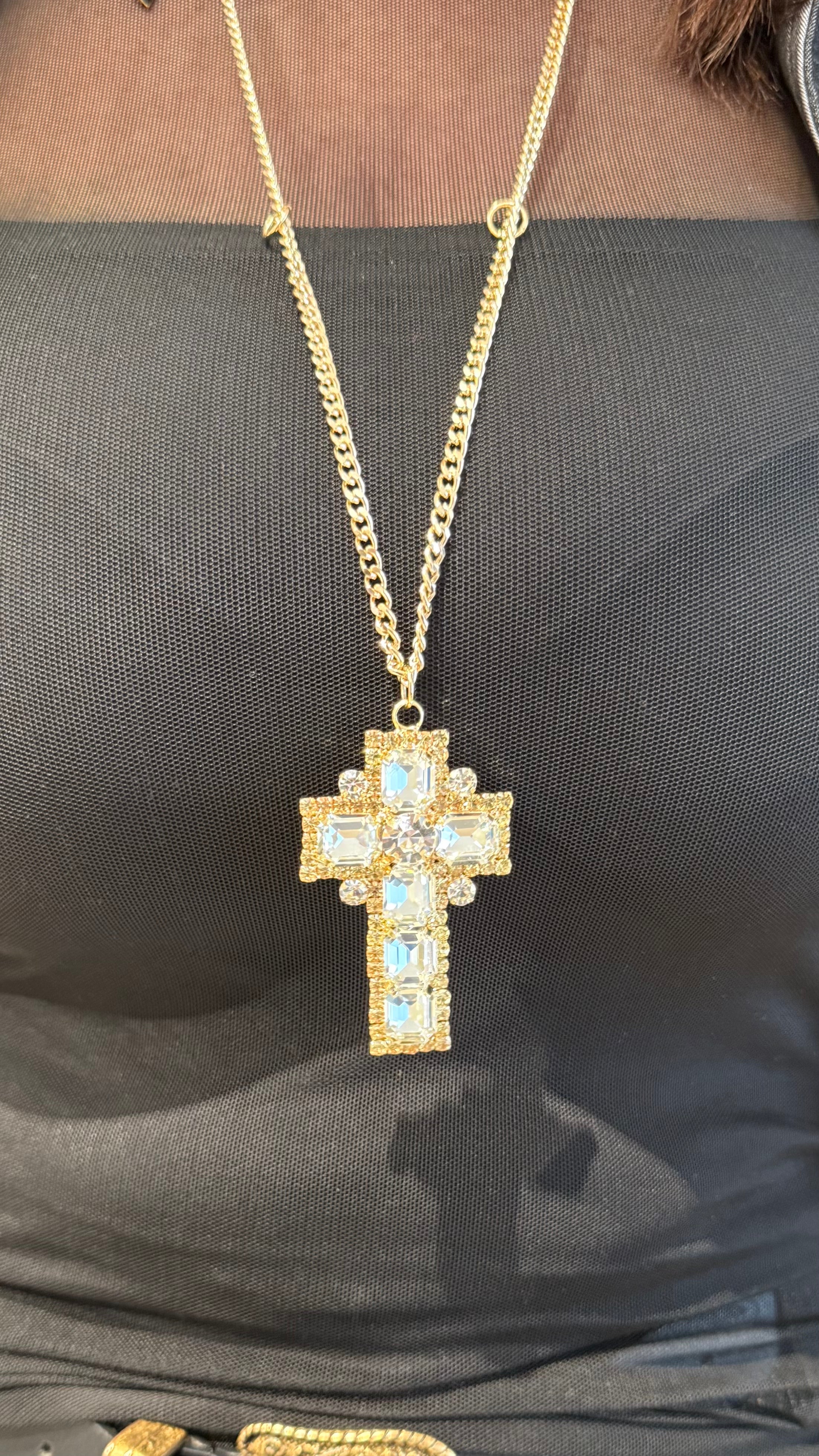 COLLANA CROCE GIOIELLO