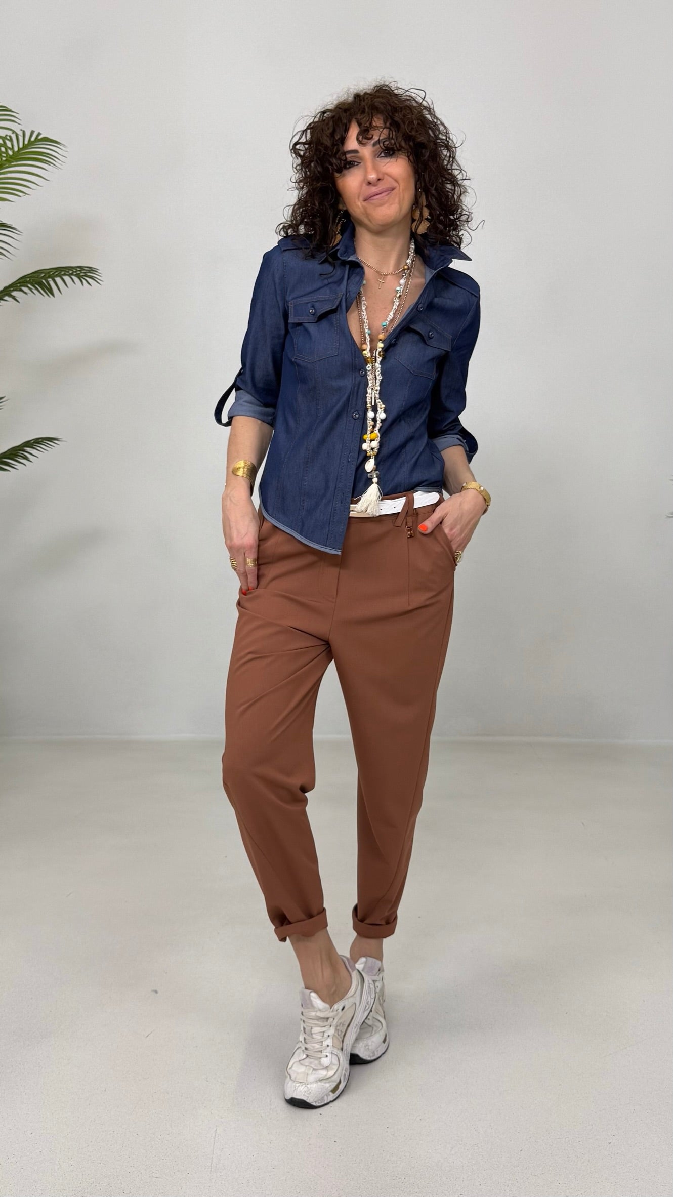 COLLANA UNCINETTO CON PERLINE ESTIVA