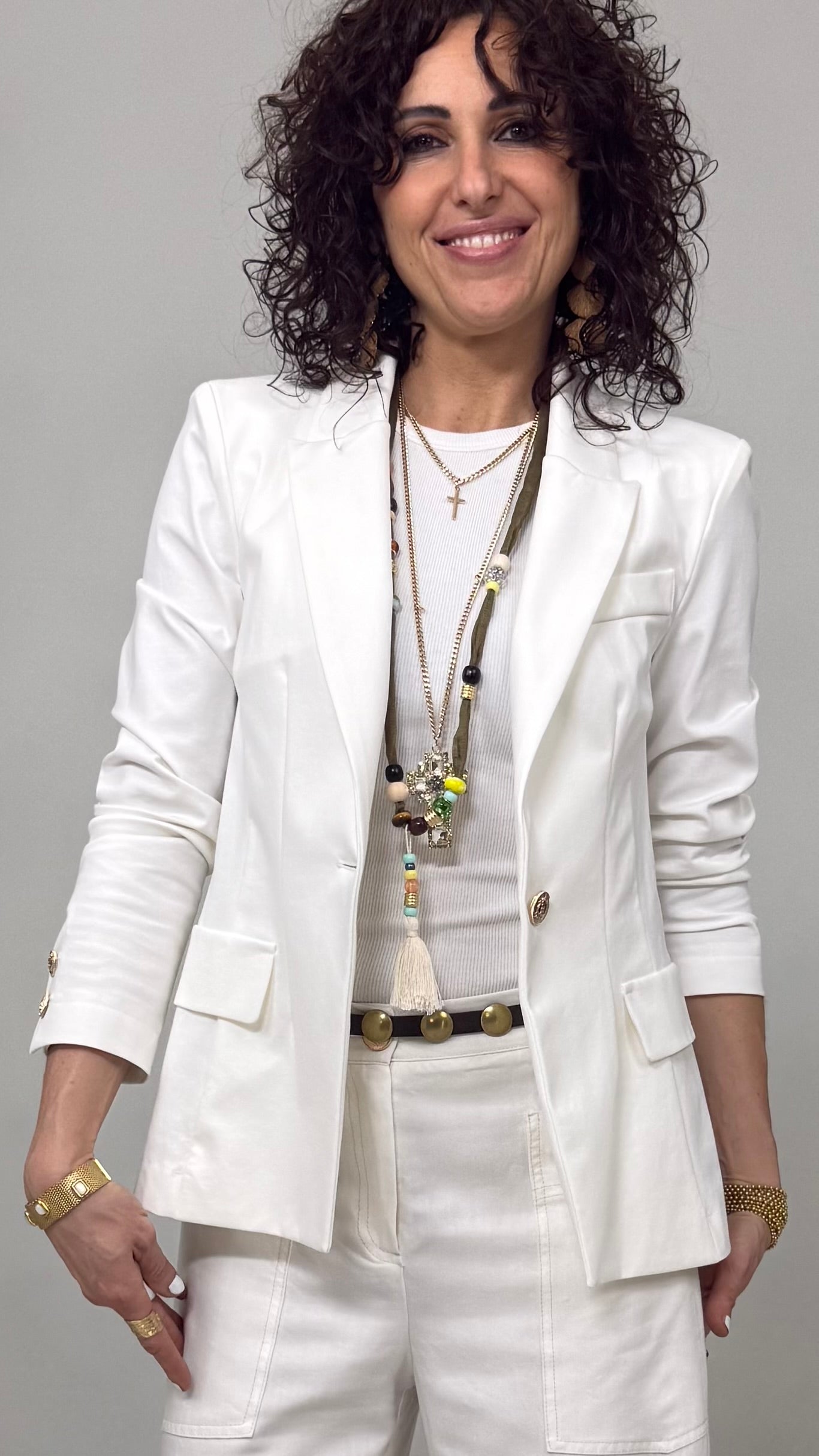 GIACCA IN PUNTO MILANO DI COTONE