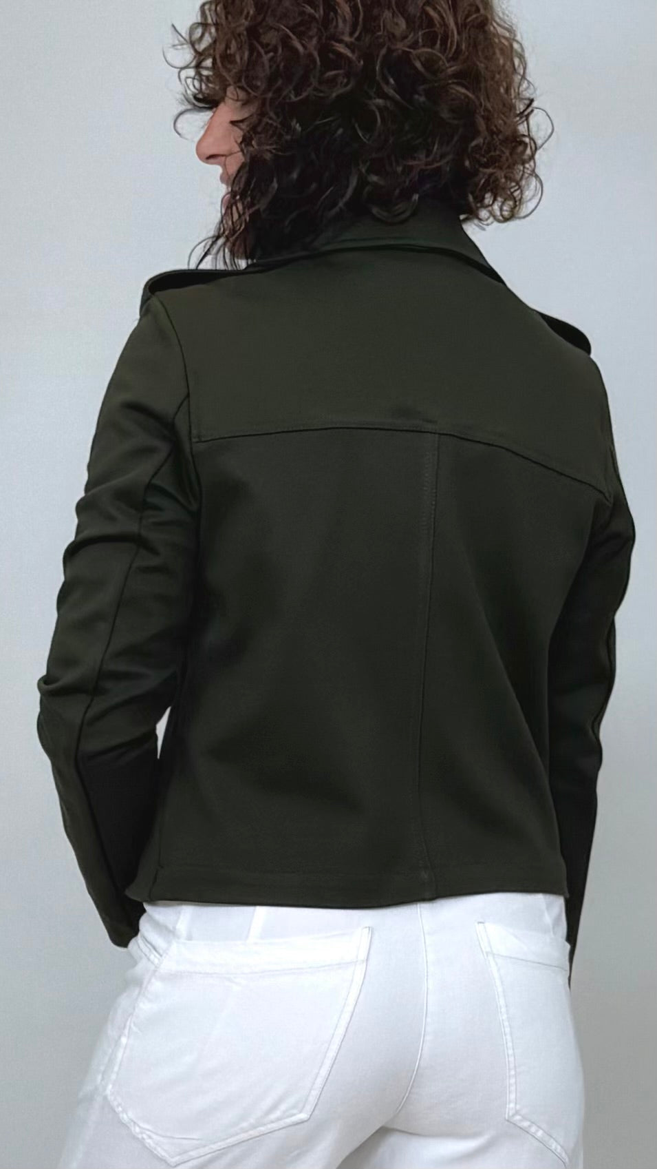 GIACCA SPENCER ALAMARI IN ROMA TWILL