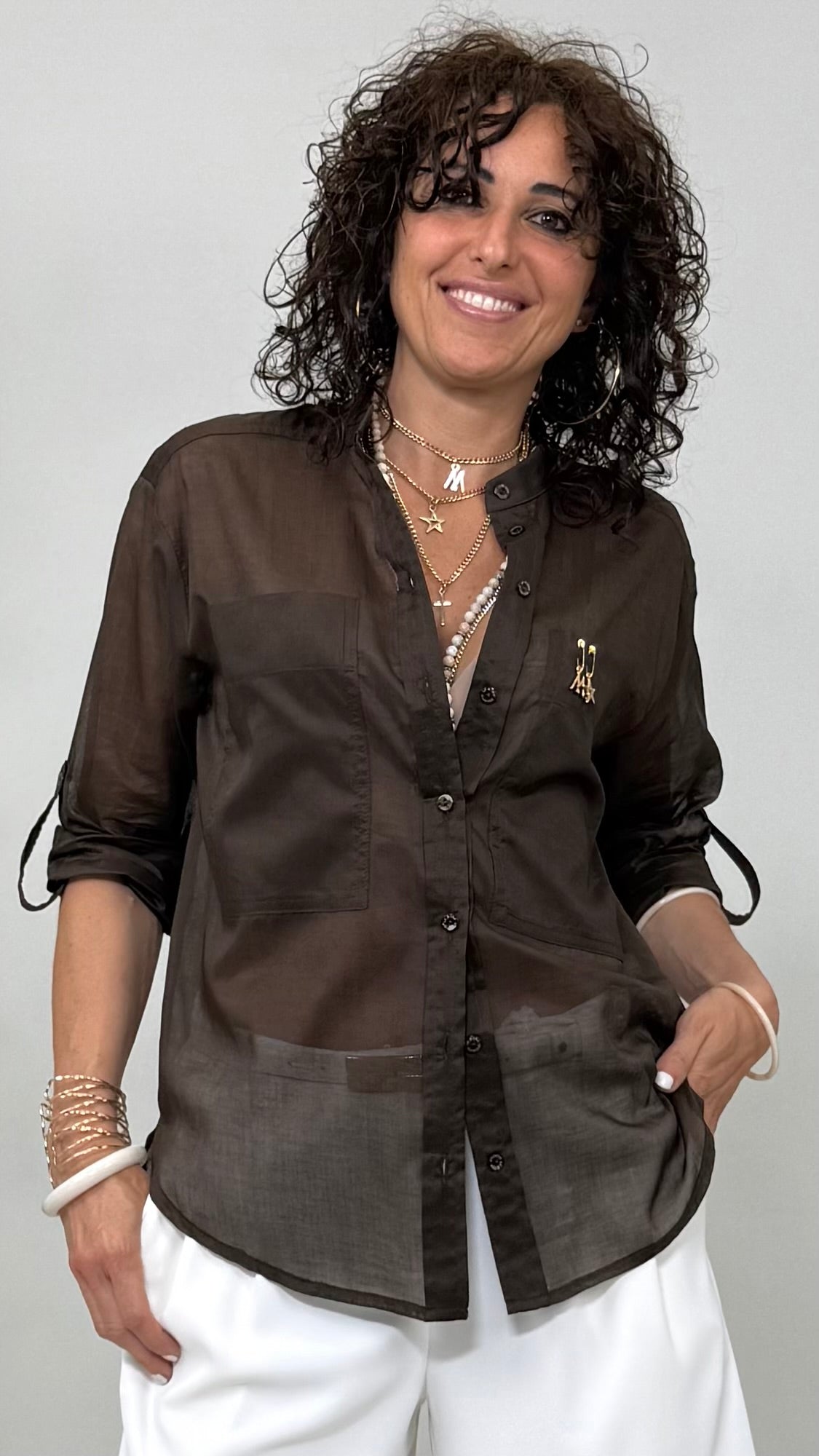 CAMICIA UOMO CON TASCONI