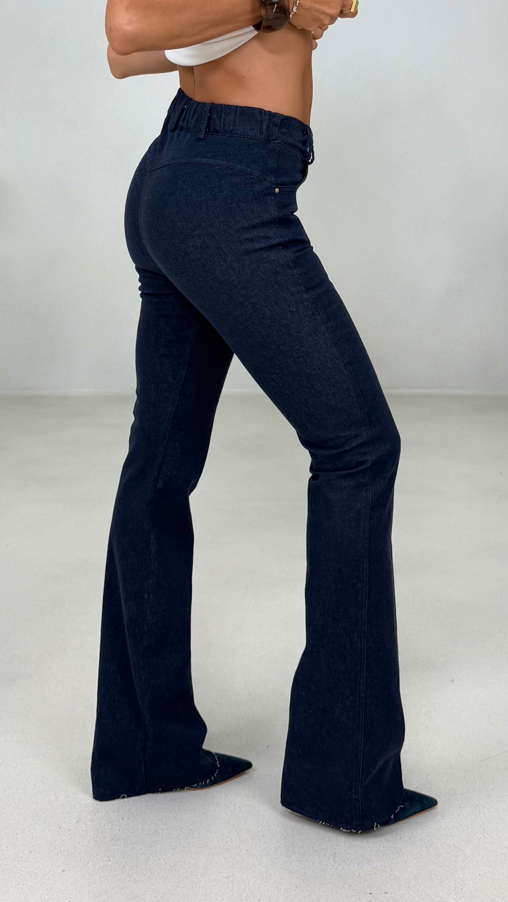 ZAMPETTA IN DENIM ELASTICIZZATO