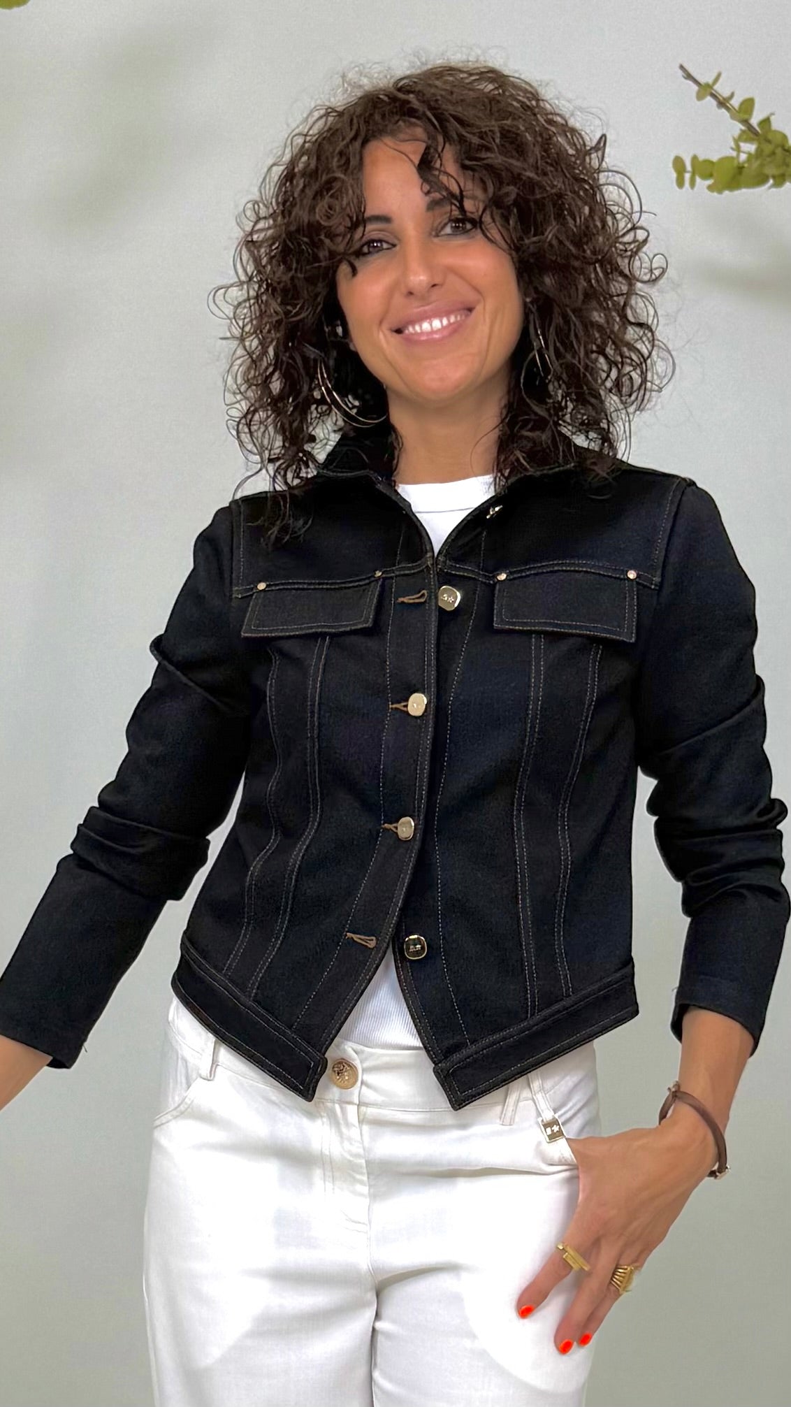 GIUBBINO JEANS PUNTO MILANO