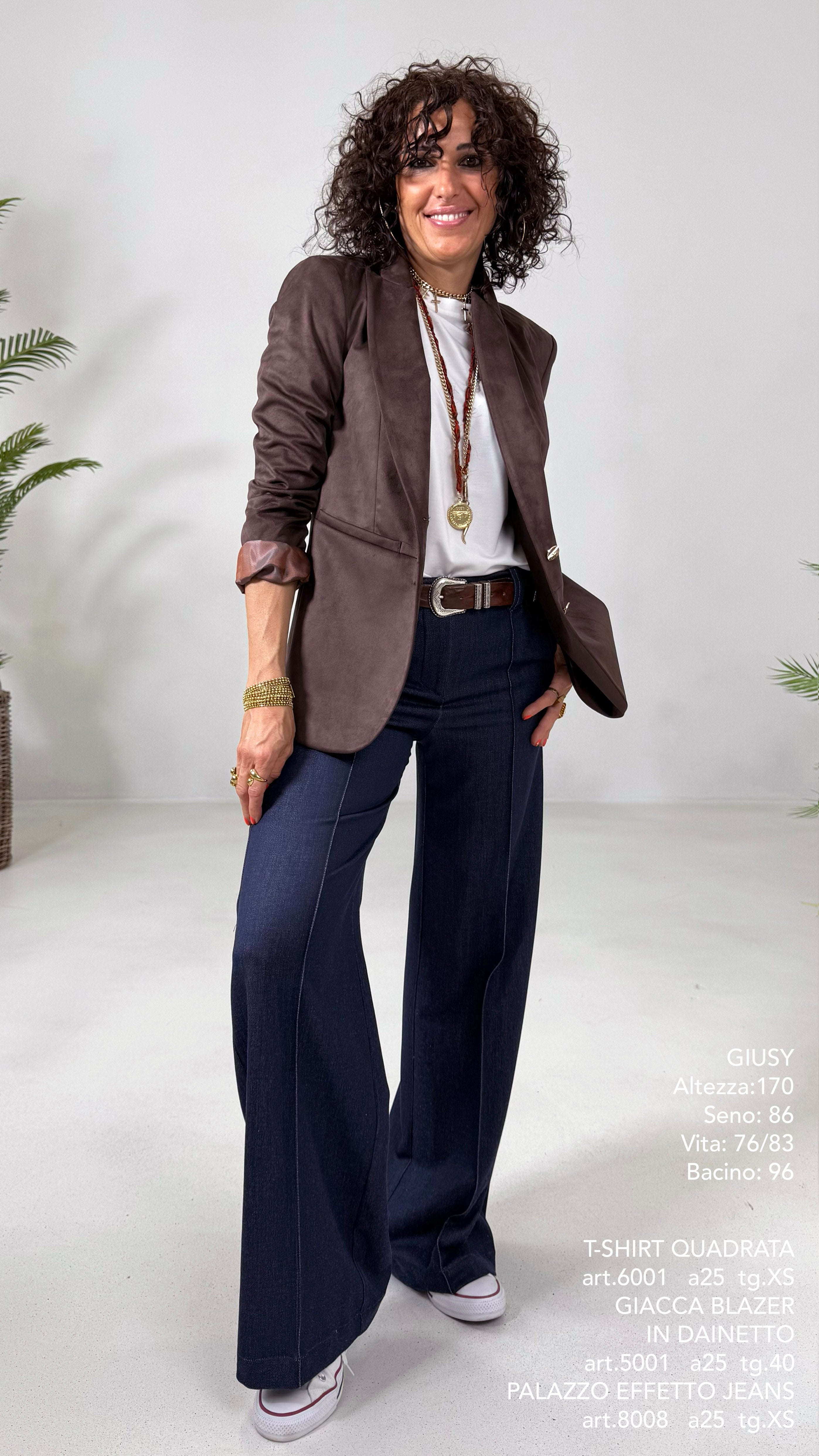 GIACCA BLAZER IN DAINETTO EFFETTO CAMOSCIO CON FODERA CANGIANTE