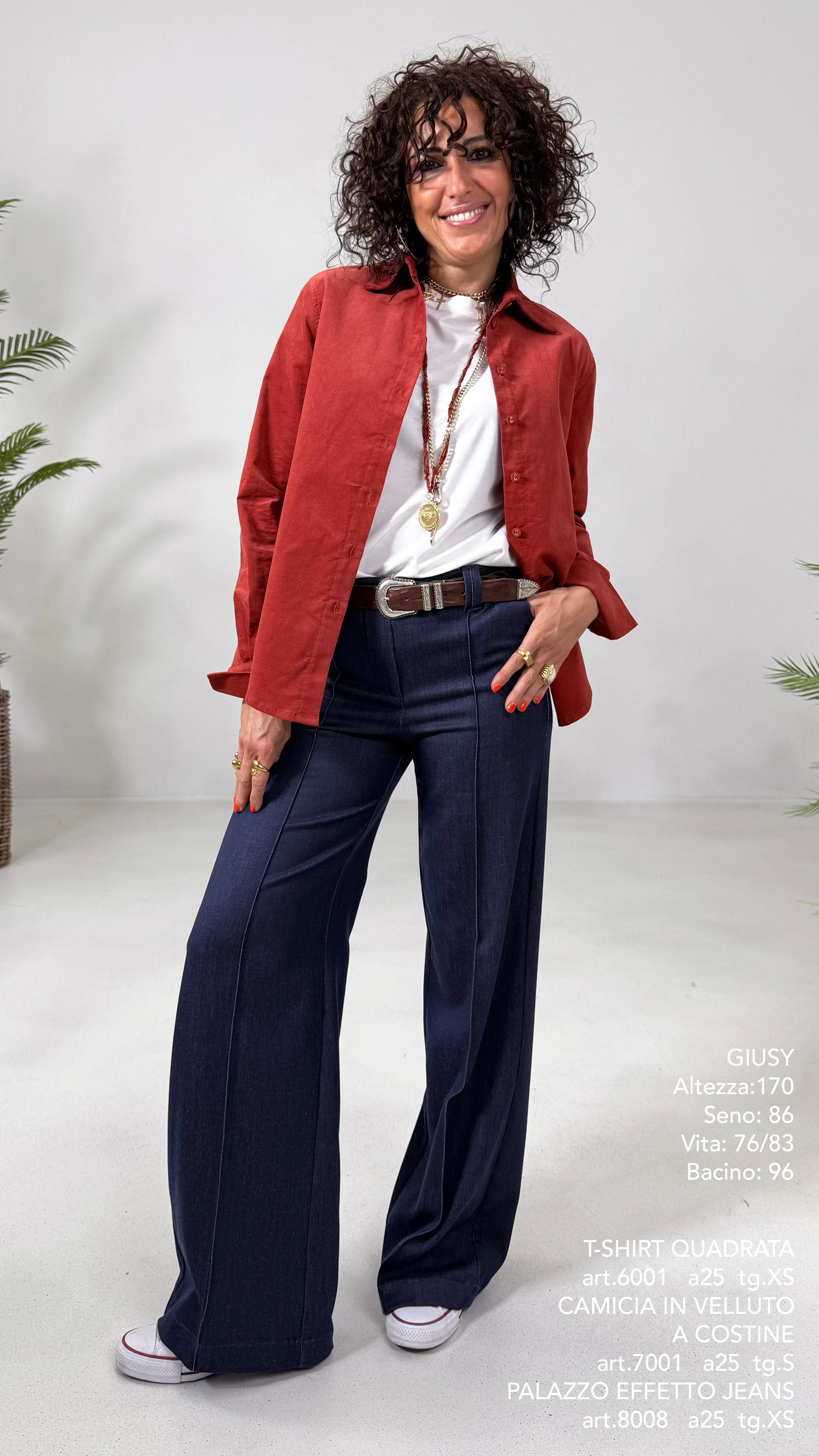 CAMICIA IN VELLUTO 2000 RIGHE