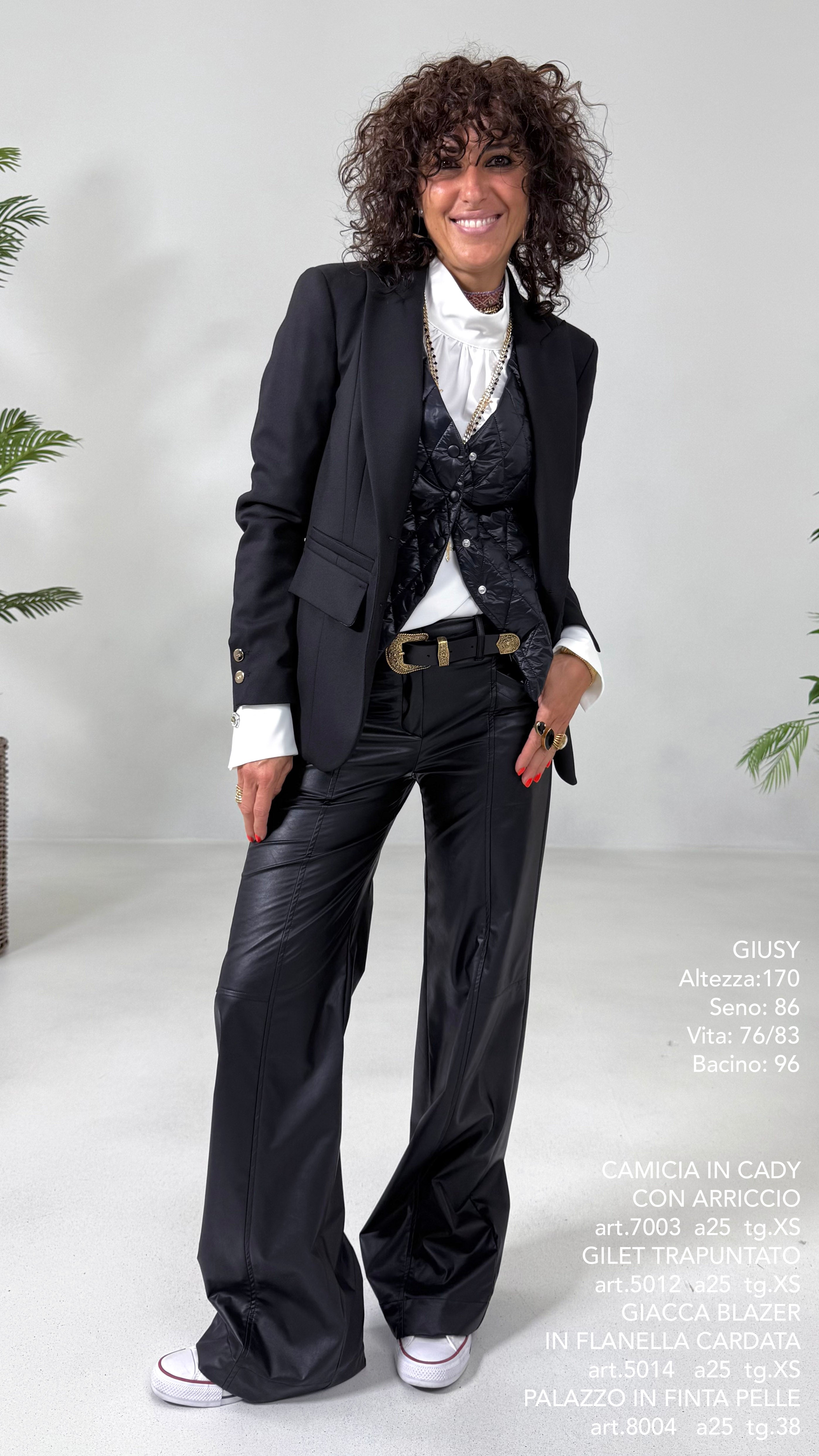 GILET TRAPUNTA ROMBO IN NYLON