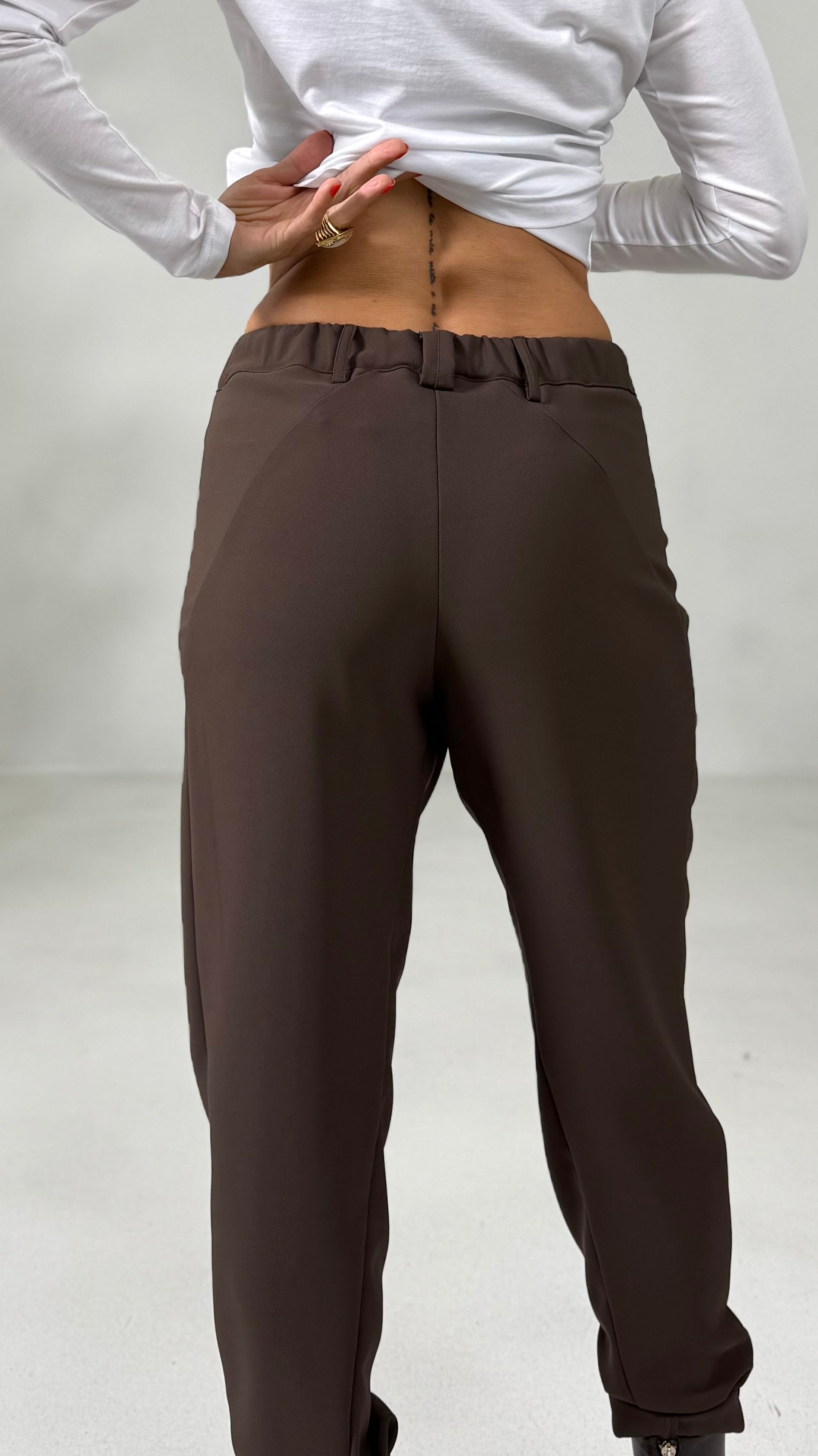 BAGGY CAVALLO BASSO IN CADY TECNICO