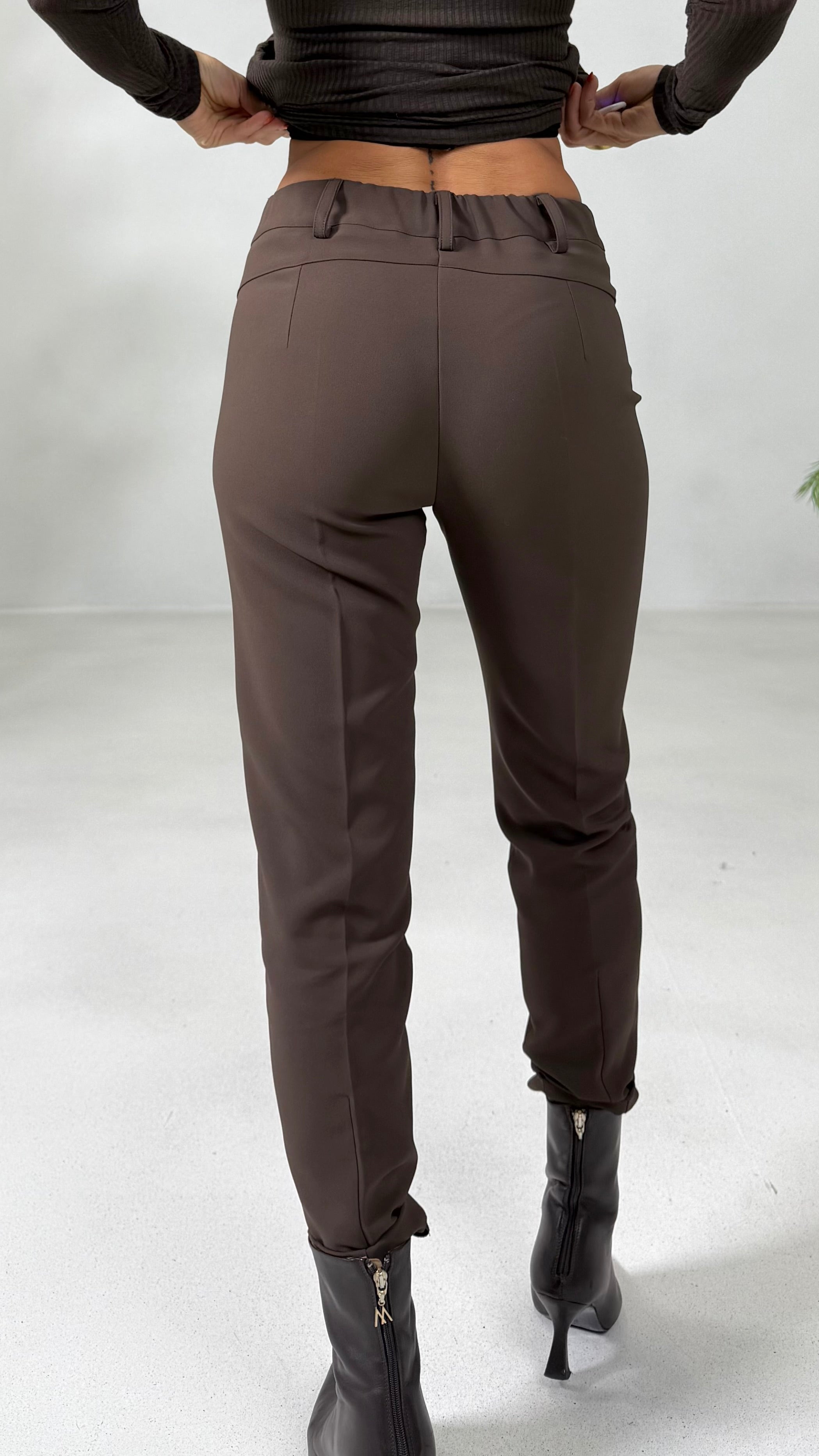 PANTALONE BASIC IN CADY TECNICO
