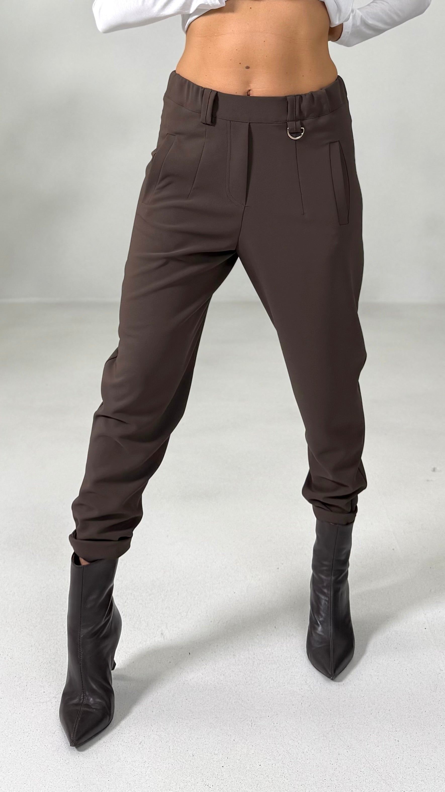 BAGGY CAVALLO BASSO IN CADY TECNICO