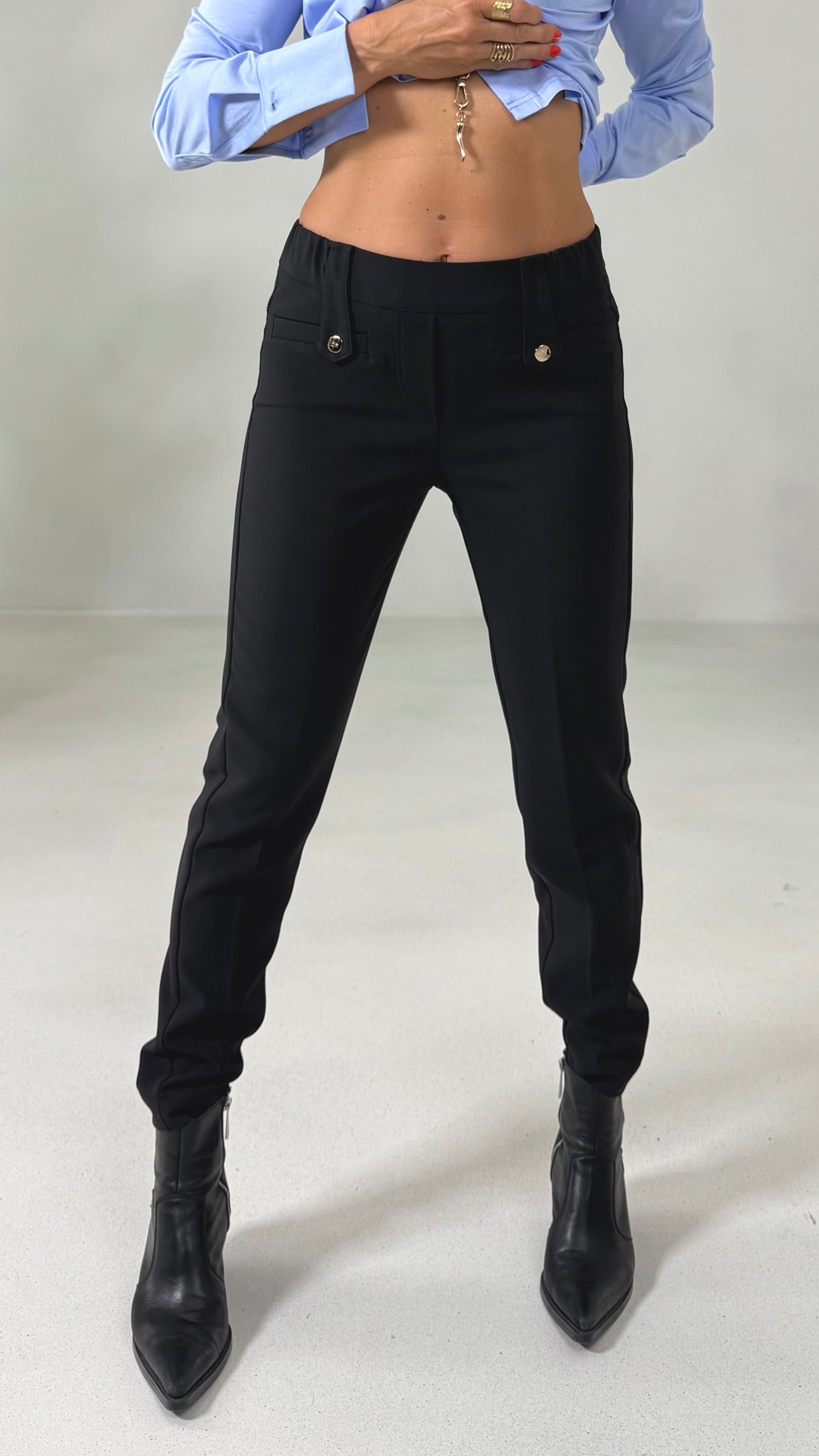 PANTALONE BASIC IN CADY TECNICO