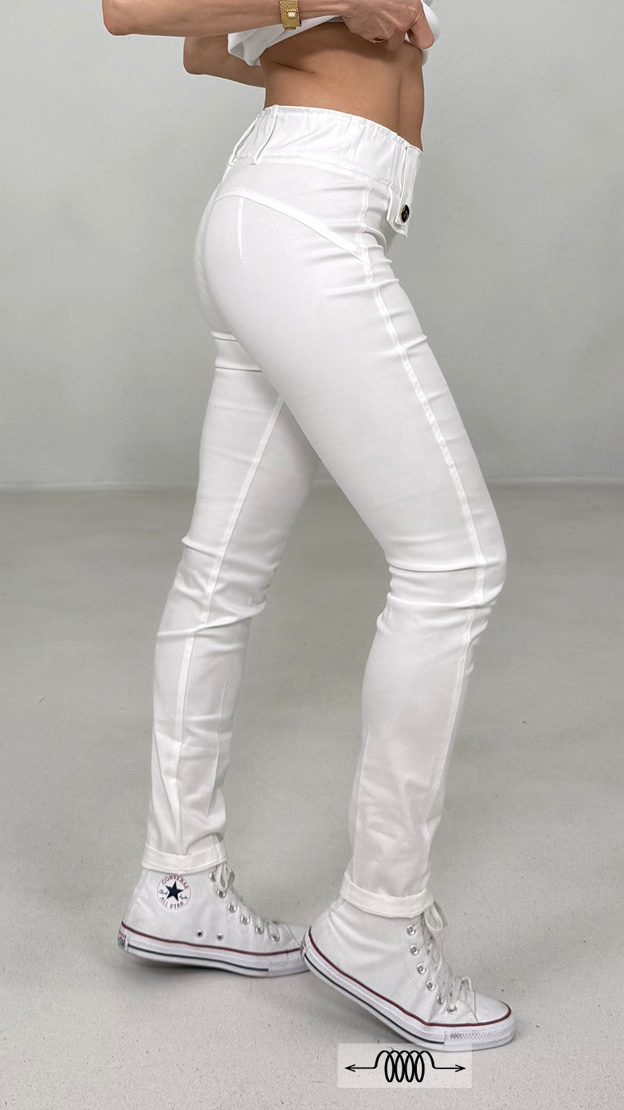 SKINNY SUPER STRETCH IN LYOCELL E COTONE