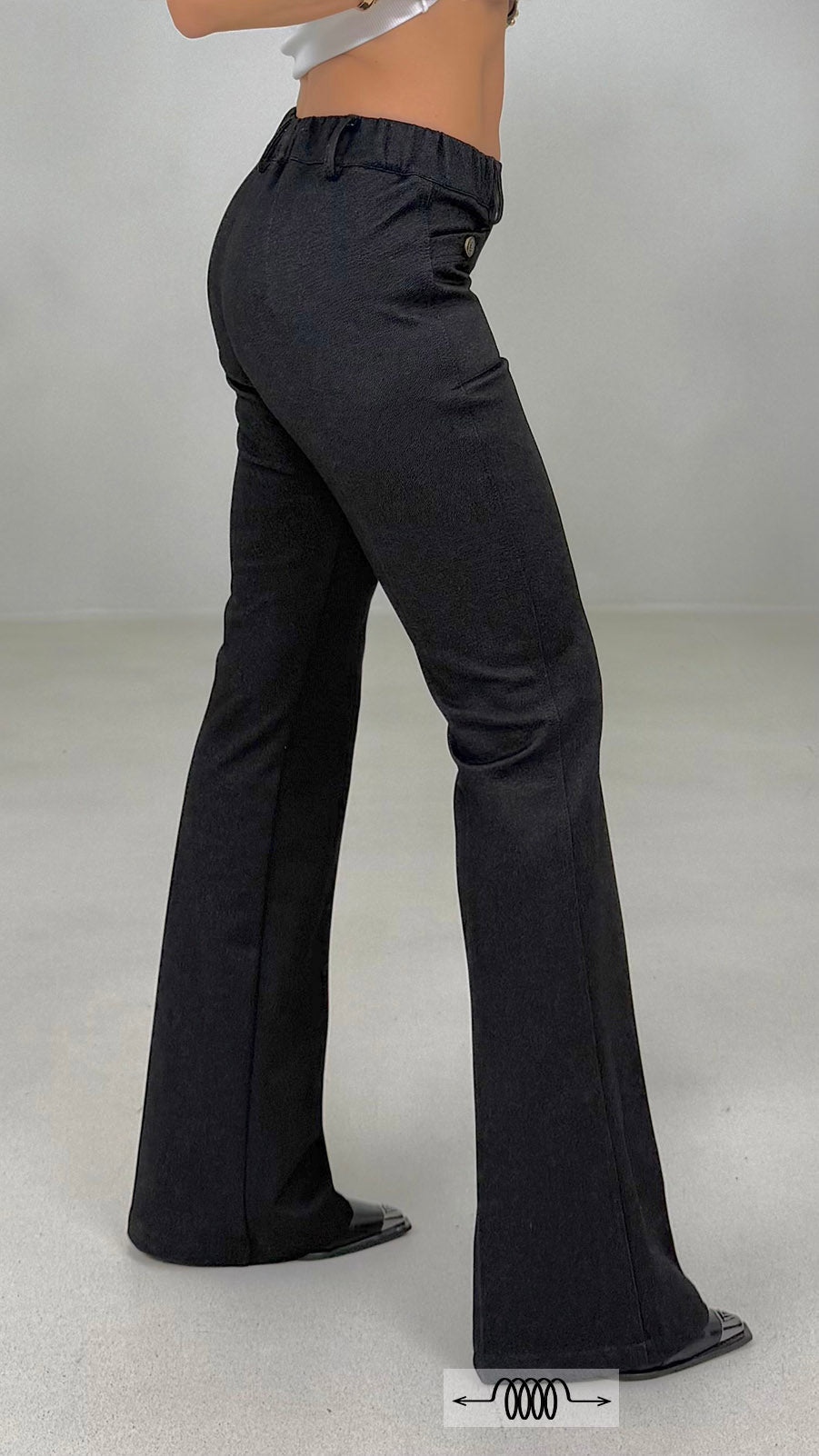ZAMPETTA IN TWILL PUNTO MAGLIA