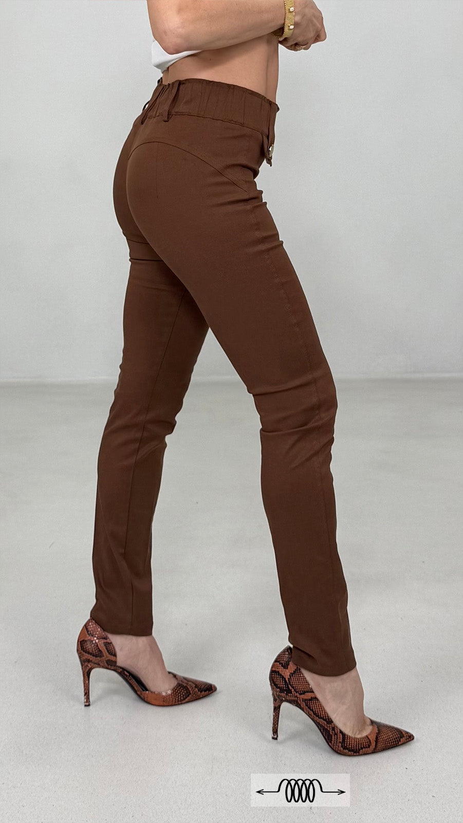 SKINNY SUPER STRETCH IN LYOCELL E COTONE