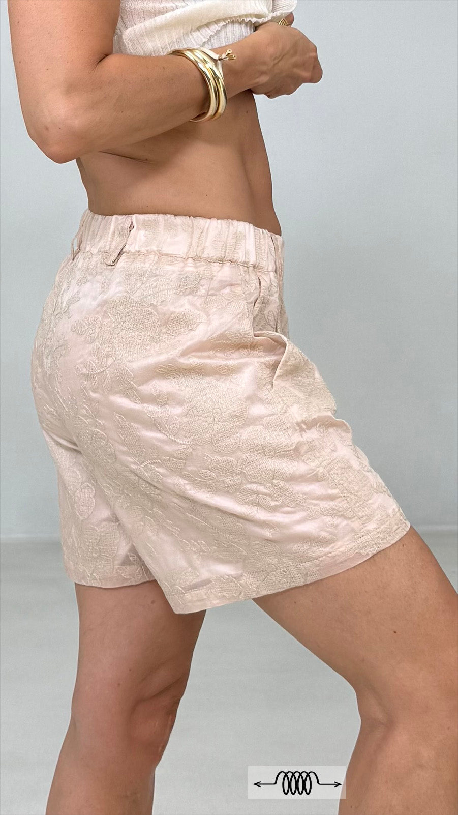 BERMUDA IN VOILE RICAMATO