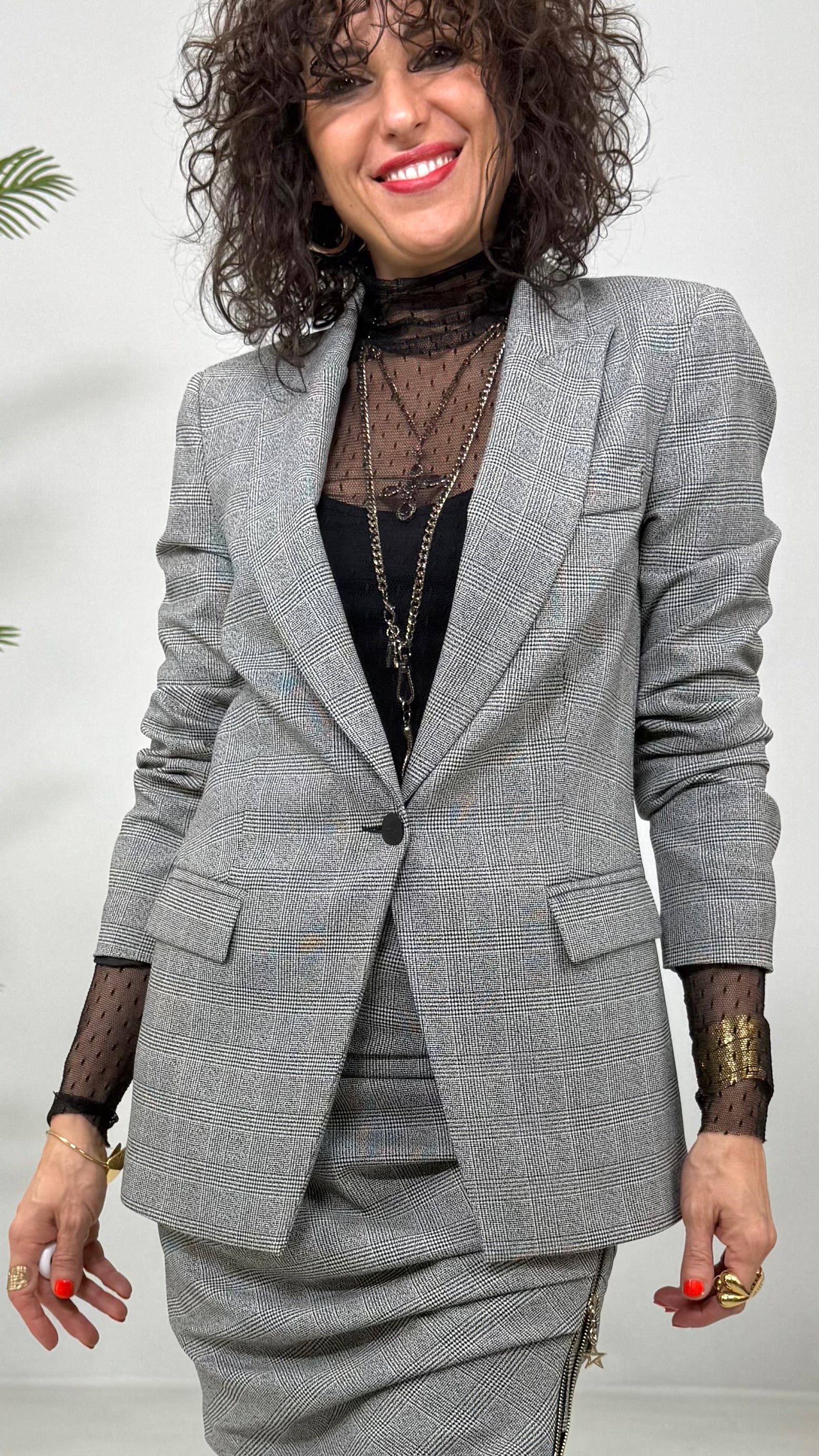 GIACCA IN FLANELLA PRINCIPE DI GALLES