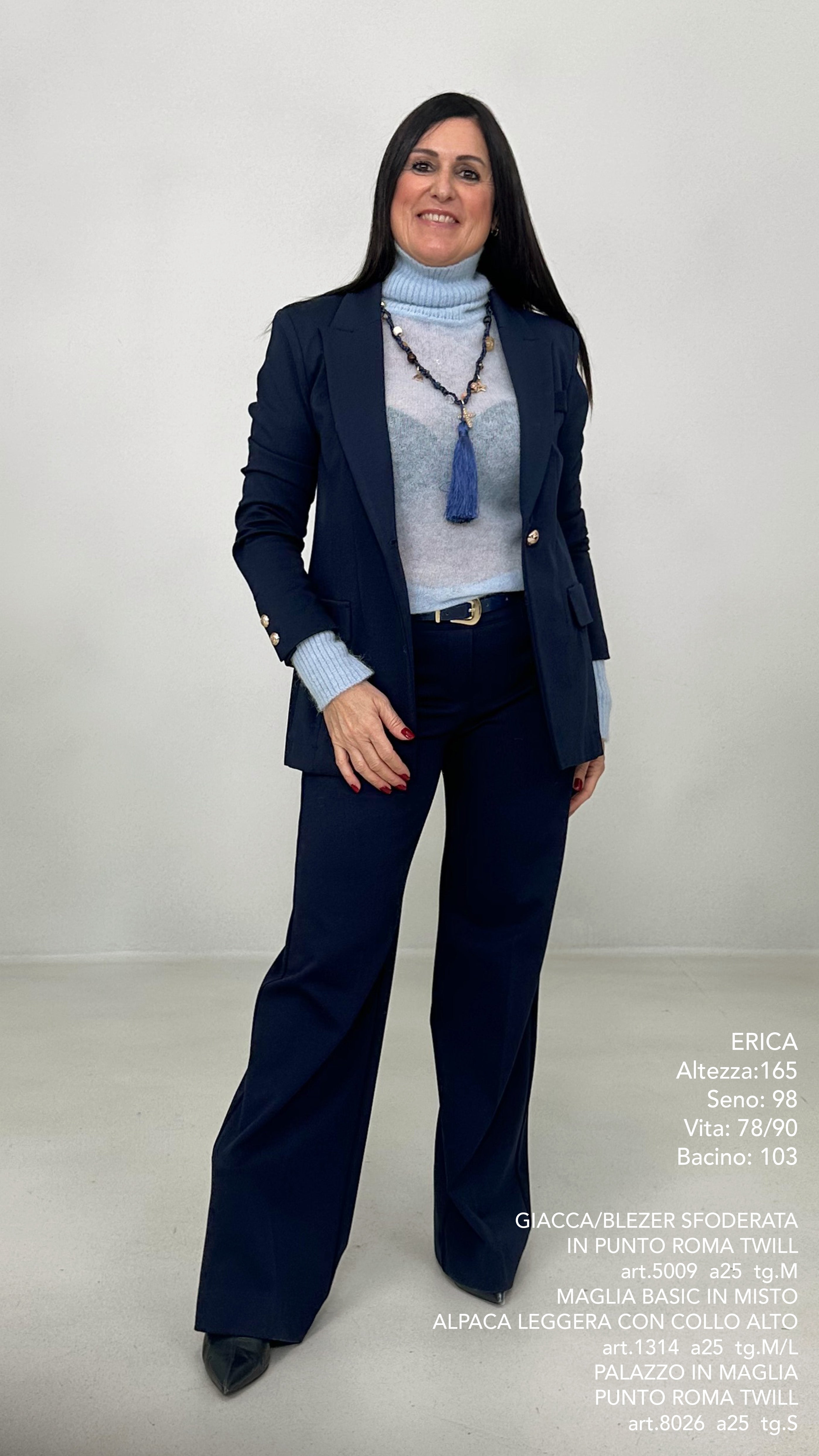 GIACCA SFODERATA IN PUNTO ROMA TWILL