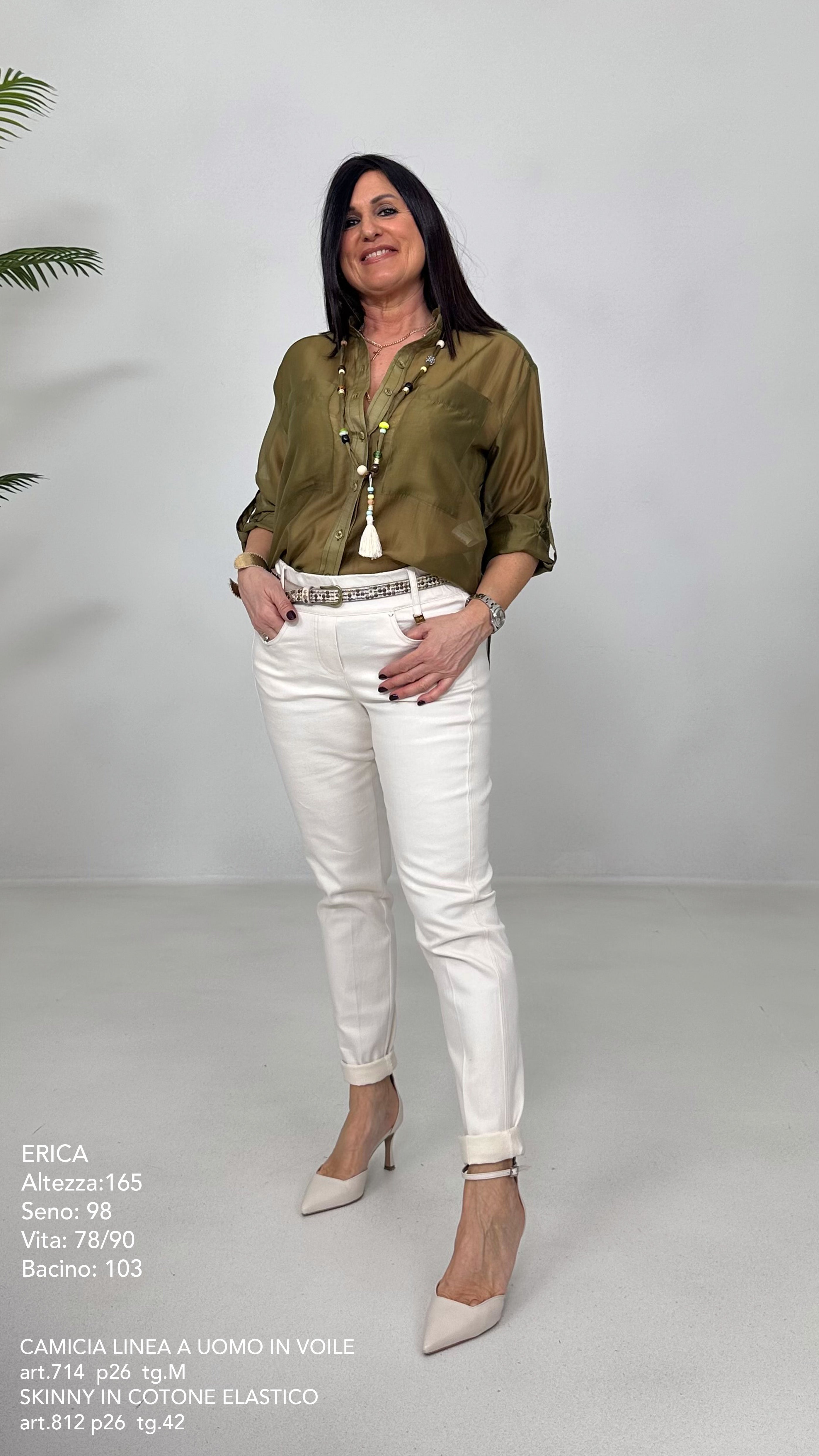 CAMICIA LINEA A UOMO IN VOILE