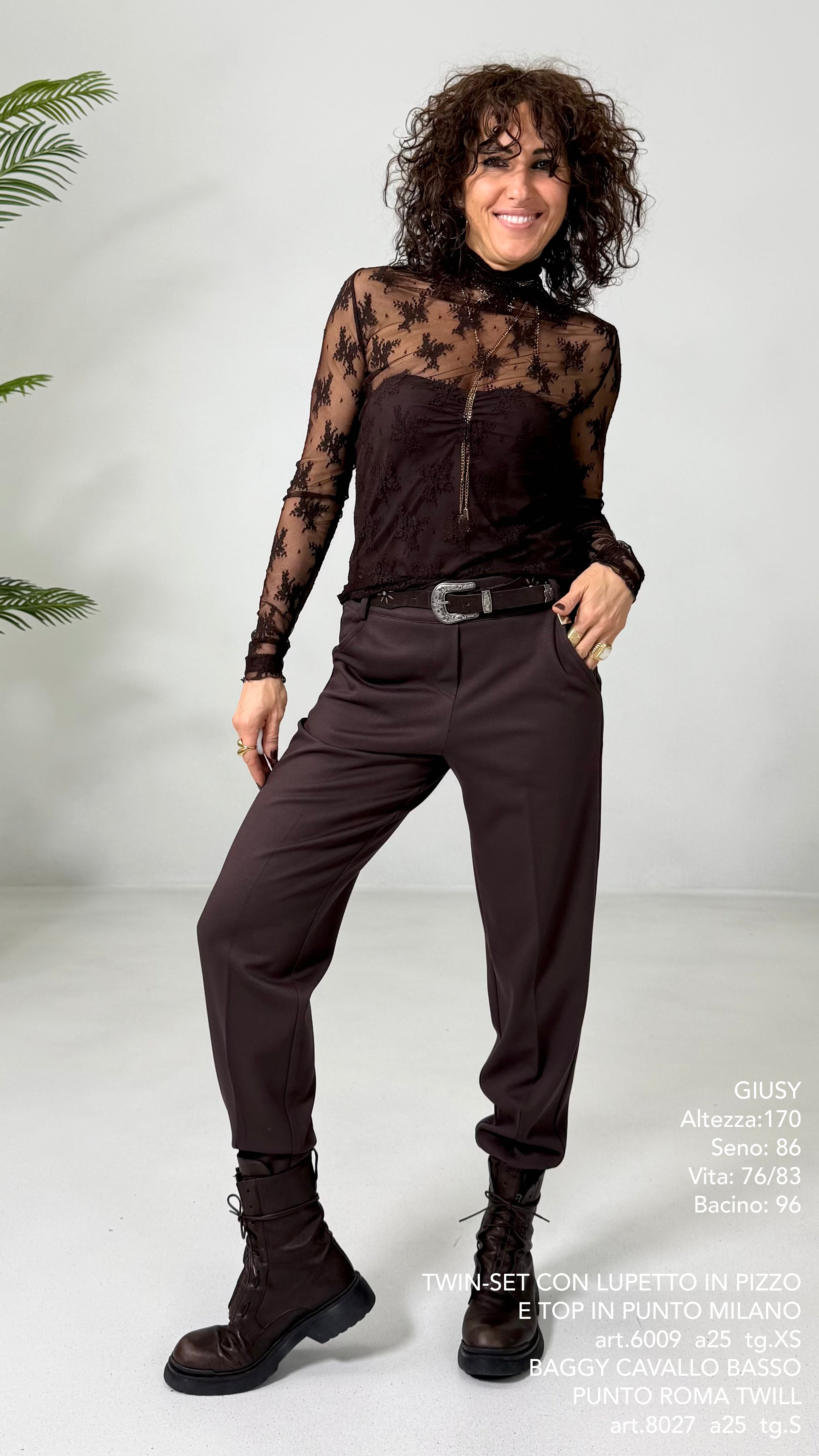 BAGGY IN PUNTO ROMA DIAGONALE