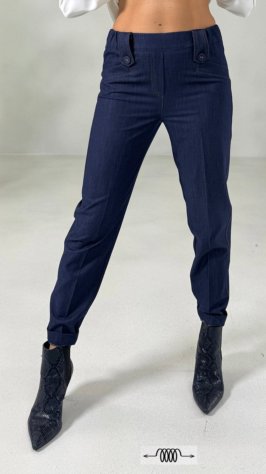 BASIC IN TESSUTO JEANS SLEGATO