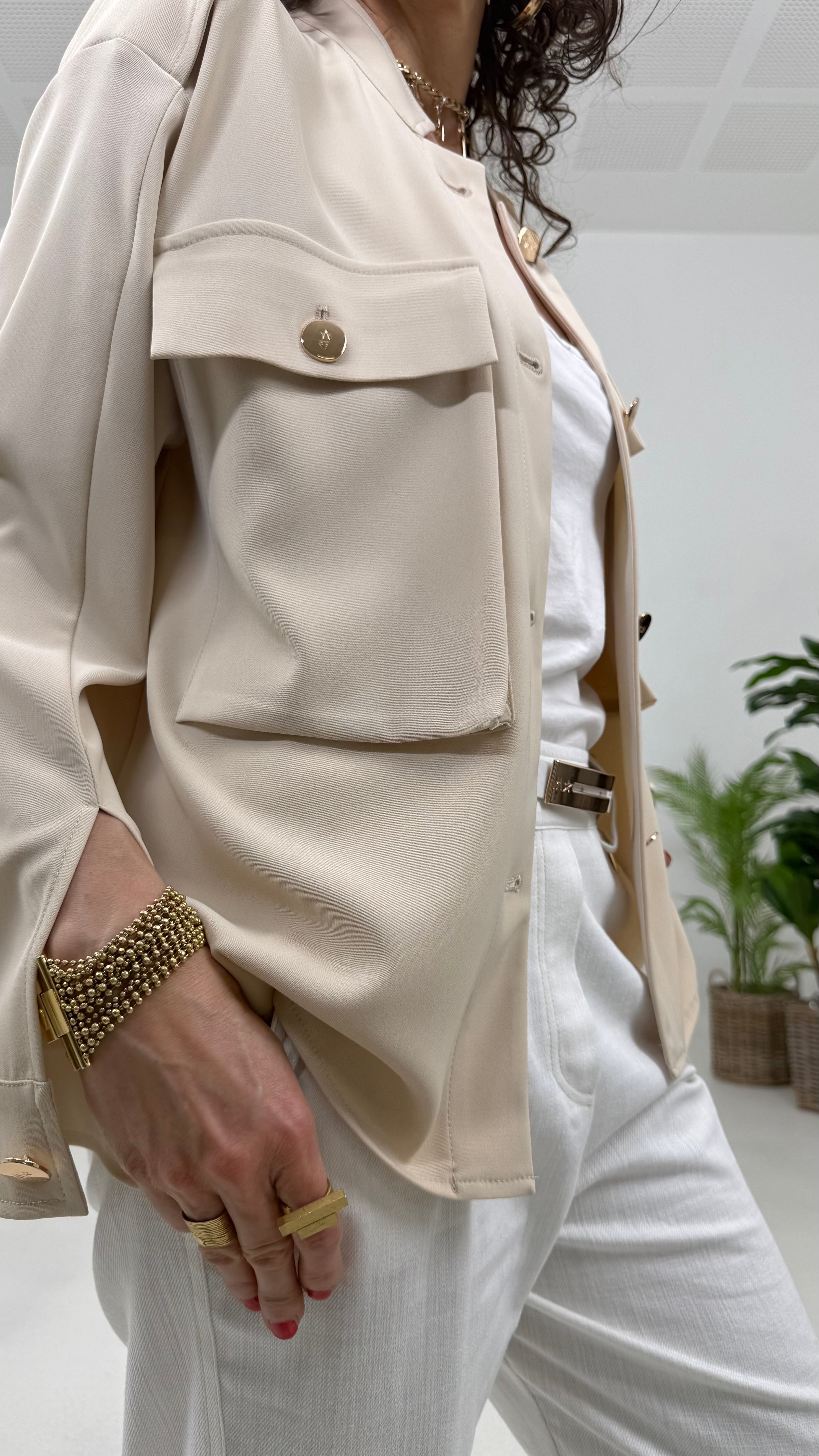 CAMICIA TASCONI IN CADY FLUIDO