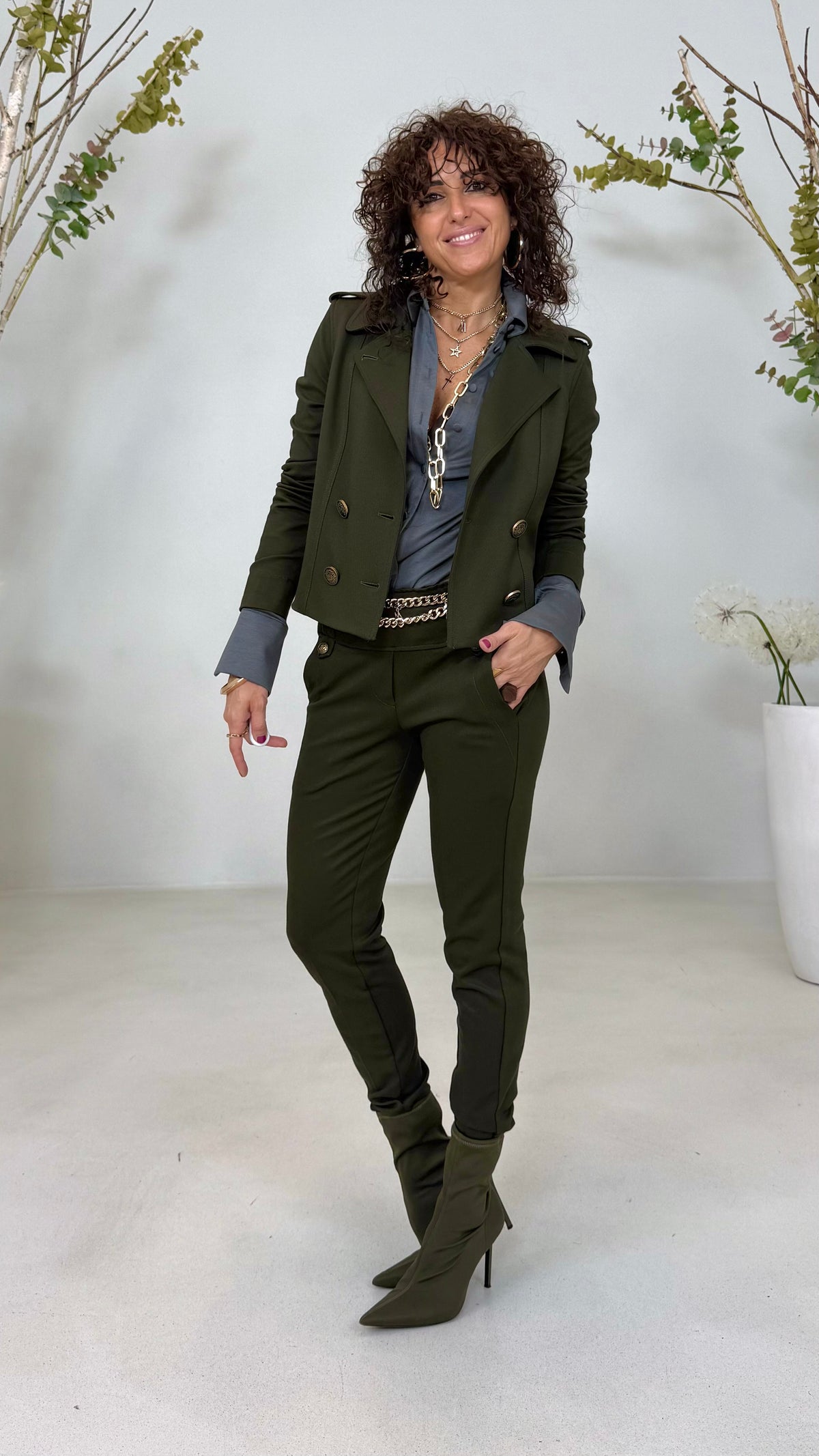 GINNICO IN ROMA TWILL DIAGONALE
