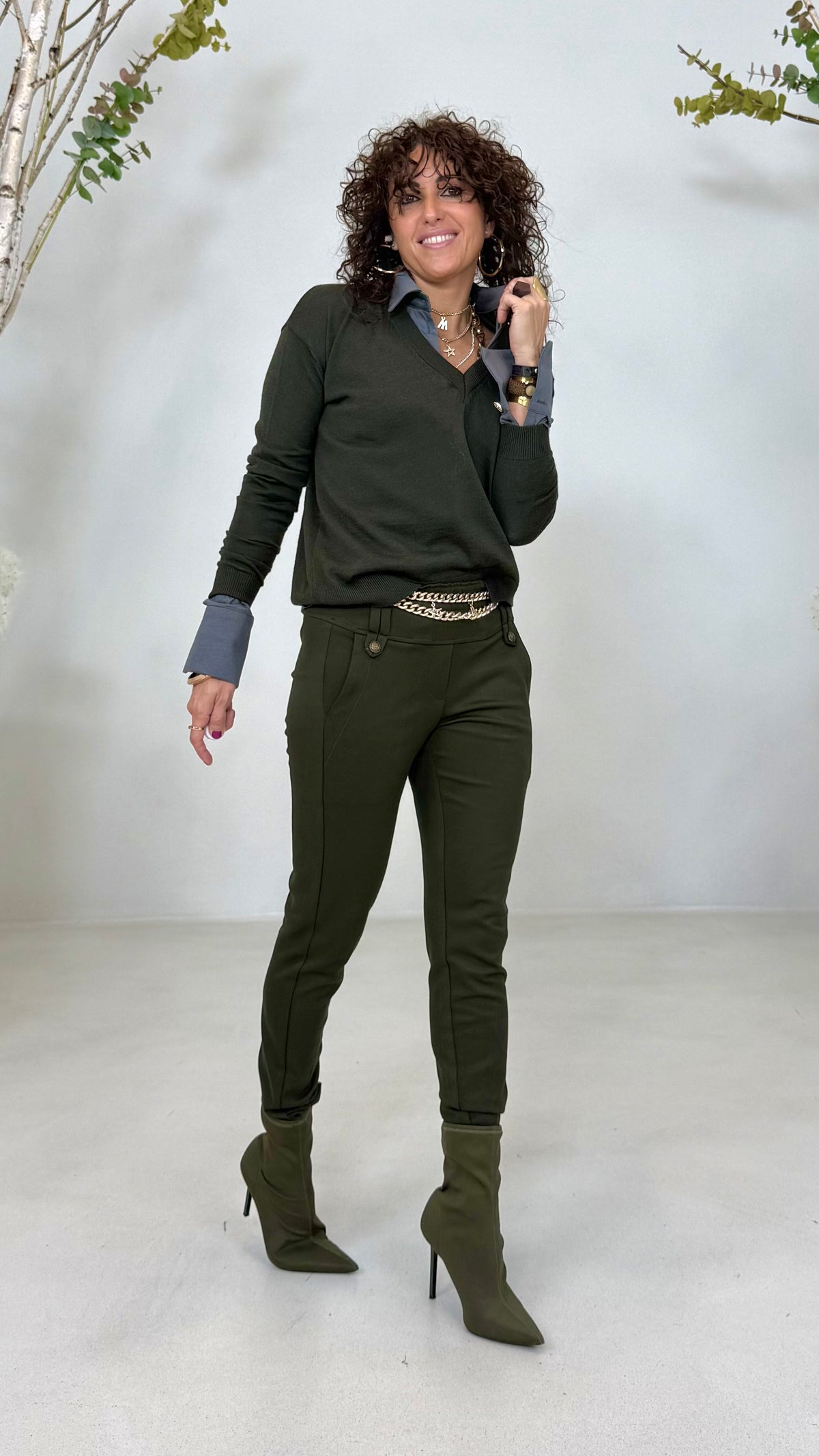 GINNICO IN ROMA TWILL DIAGONALE