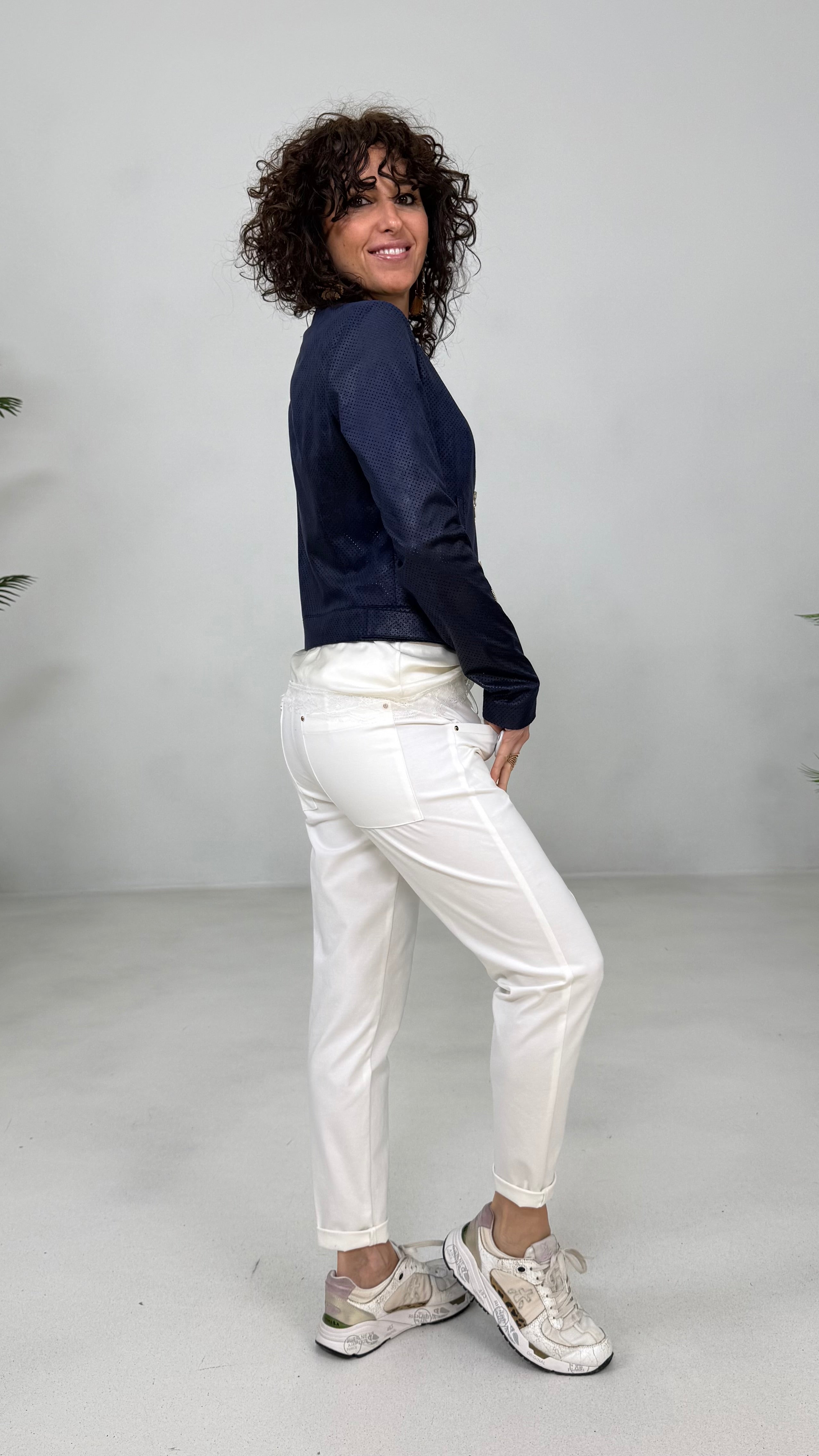 GIACCHINO IN DAINETTO ELASTICO TRAFORATO