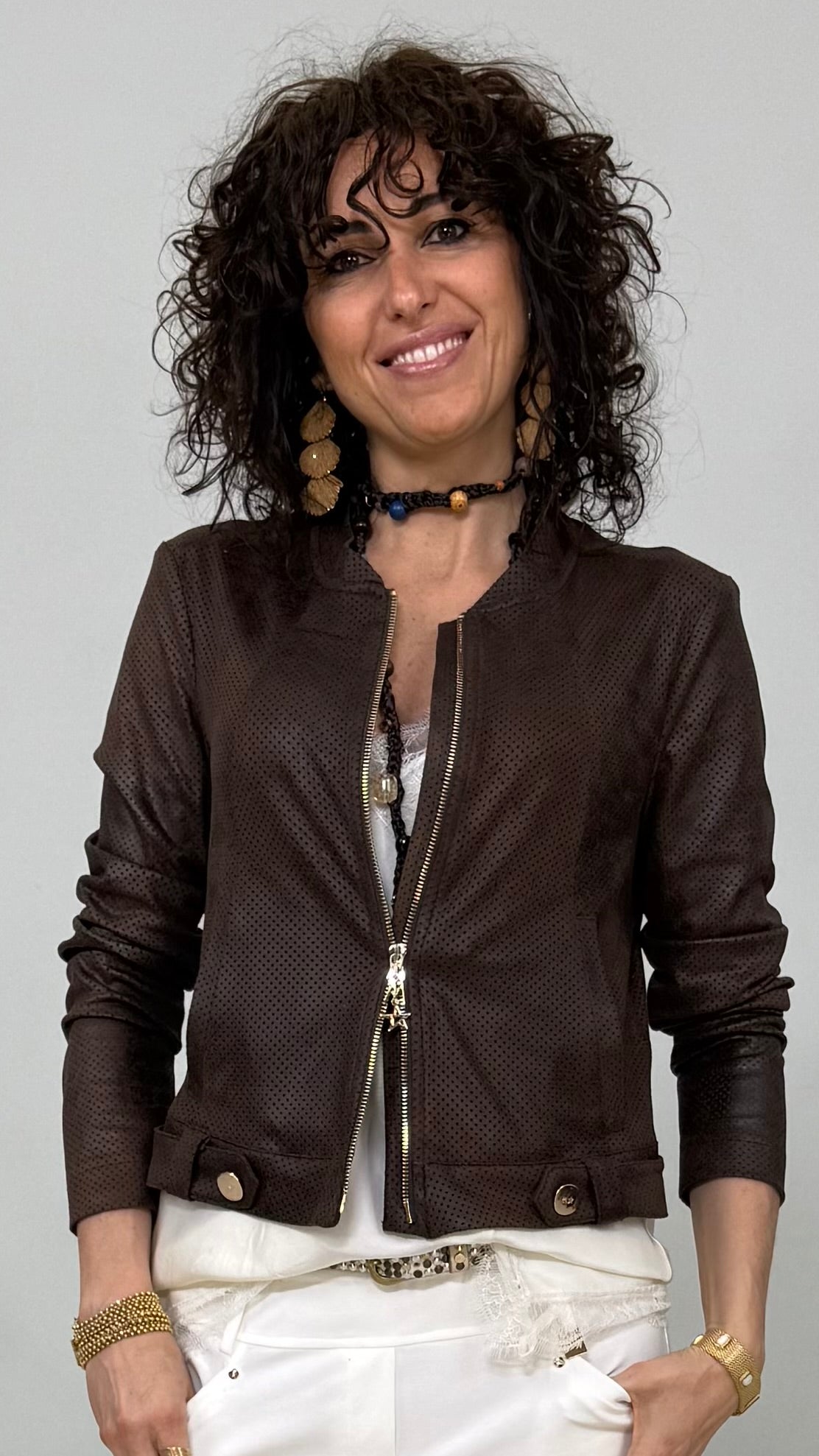 GIACCHINO IN DAINETTO ELASTICO TRAFORATO